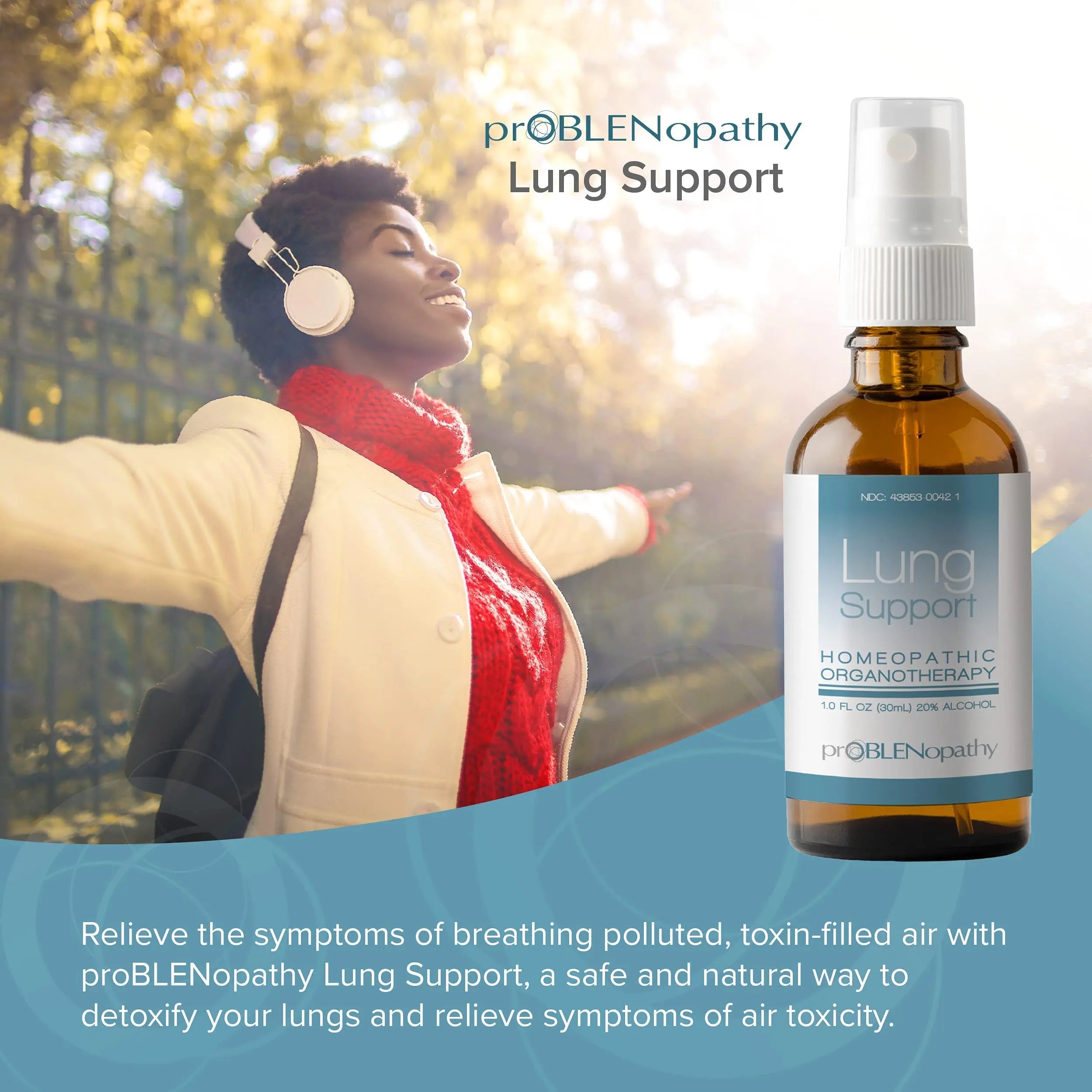 proBLENopathy Lung Support Oral Spray 30-Day Supply - Respiratory Protection & Toxin Removal proBLENopathy Au supplements