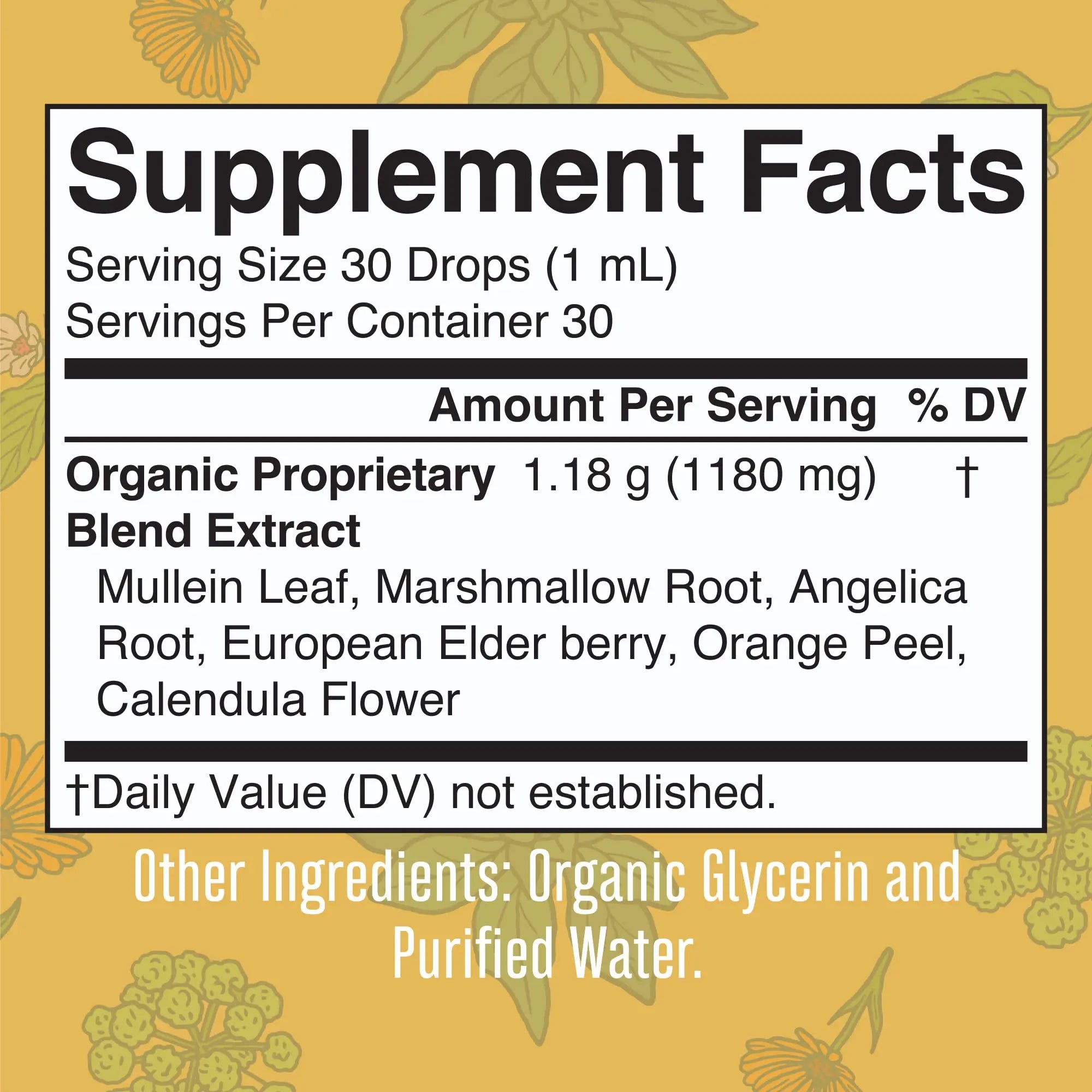 MaryRuth's | USDA Organic Respiratory Health Herbal Supplement Extract MaryRuth Organics Au supplements