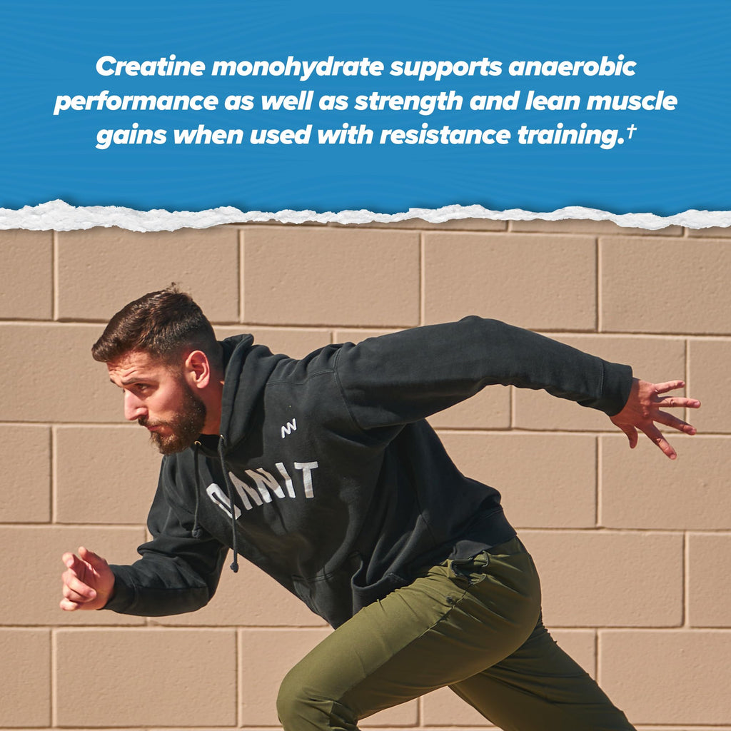 ONNIT Creatine Monohydrate Powder – Unflavored, 90-Serving Value Size – Supports Strength, Lean Muscle, and Brain Energy† – Keto Friendly, No Fillers, 90 Servings, 15.29 oz ONNIT Au supplements
