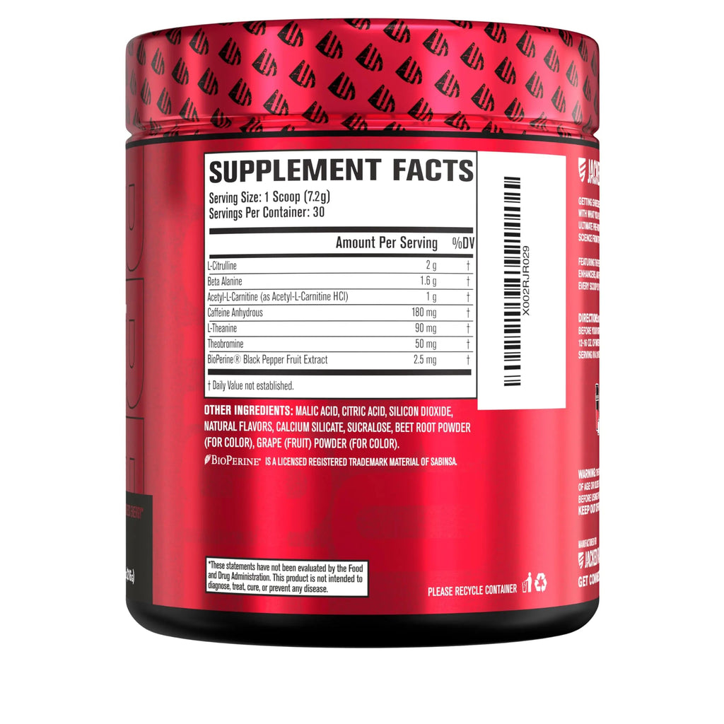 Jacked Factory NITROSURGE Shred Pre Workout Supplement - Energy Booster, Instant Strength Gains, Sharp Focus, Powerful Pumps - Nitric Oxide Booster & PreWorkout Powder Jacked Factory Au supplements