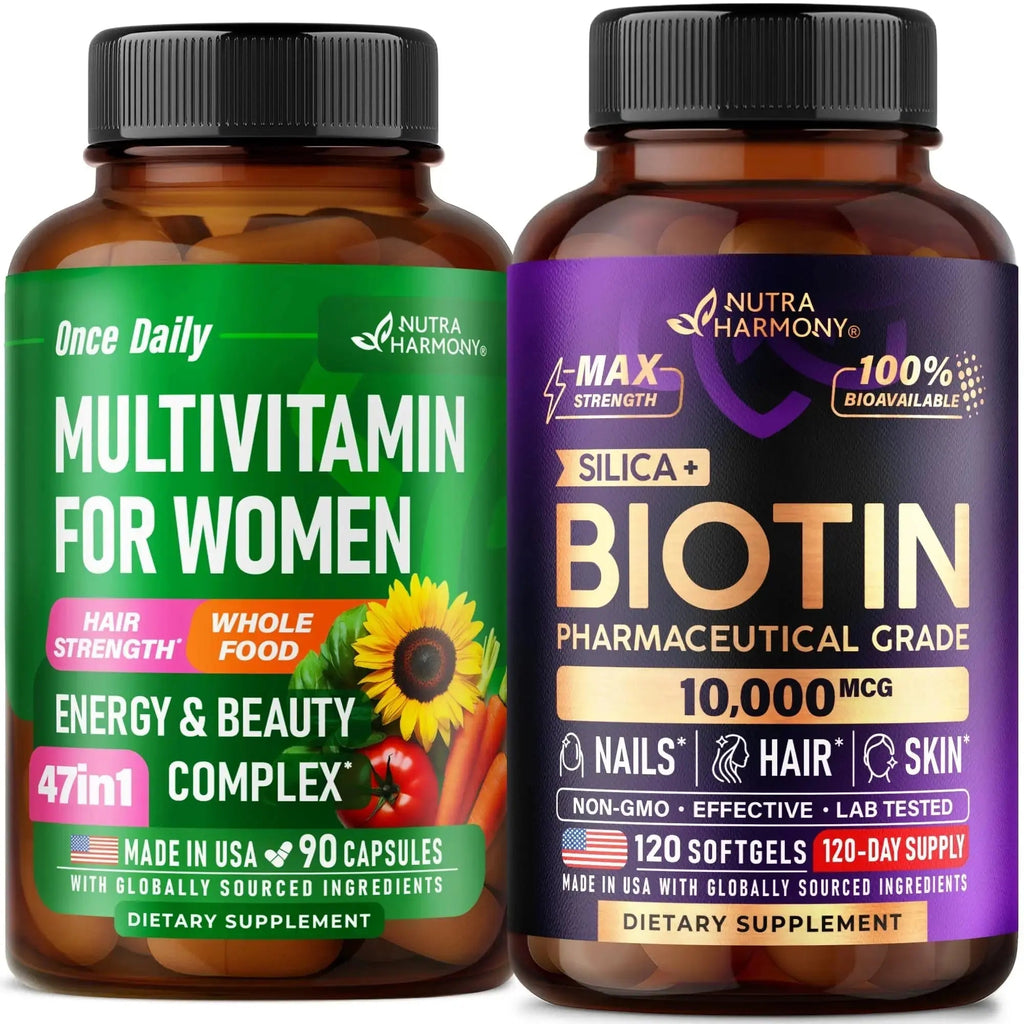 NUTRAHARMONY Multivitamins for Women & Biotin Softgels NUTRAHARMONY Au supplements