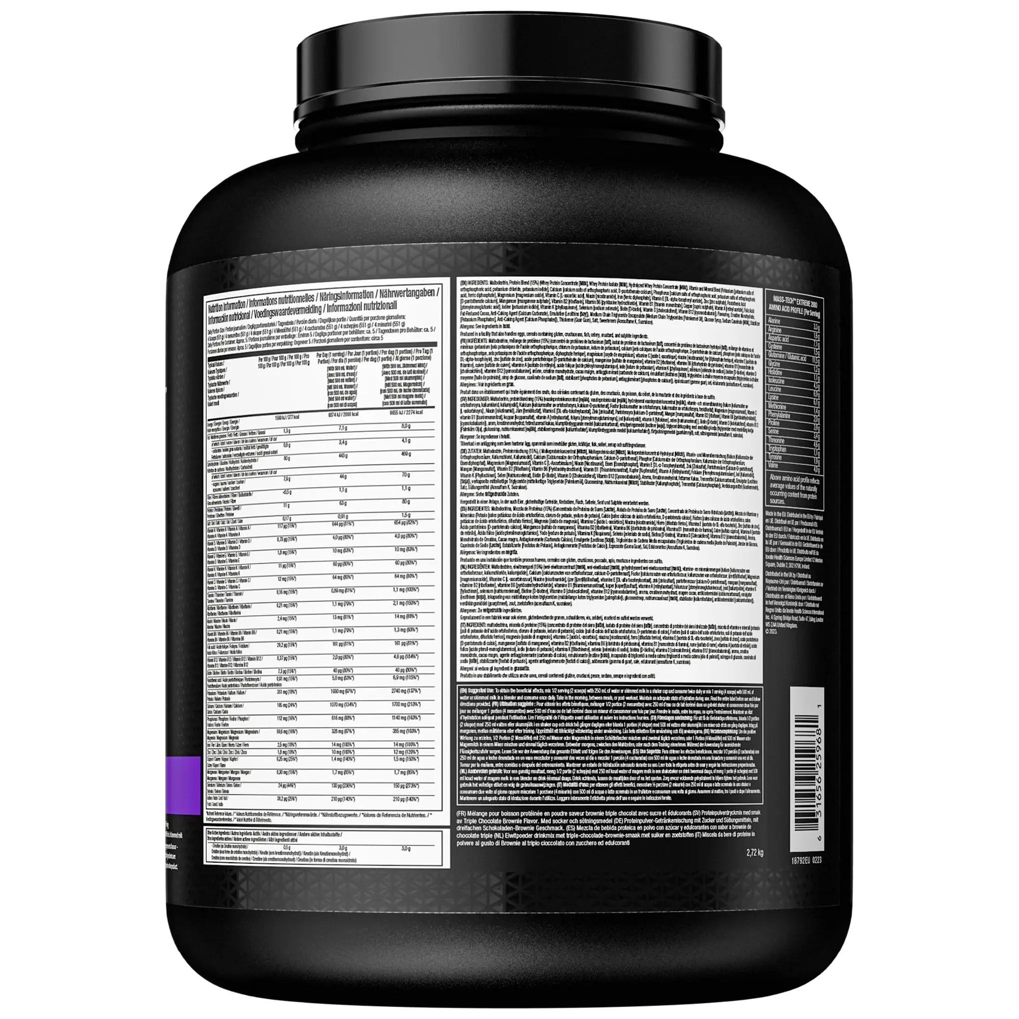 MuscleTech MassTech Extreme Protein Powder, Weight & Muscle Mass Gainer, Whey Mass Protein Powder Muscletech Au supplements