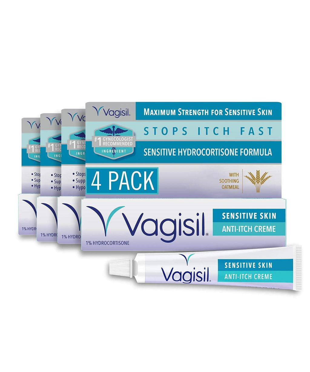 Vagisil Maximum Strength Feminine Anti-Itch Cream for Women, Sensitive Skin Formula Vagisil Au supplements
