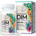 ThrivyThystle Liposomal DIM 400 mg - Hormone Balance, Estrogen Support for Women, DIM Supplement with Vitamin E, Evening Primrose, Black Cohosh, Omega-3 Fatty Acids (60 Capsules) ThrivyThystle Au supplements