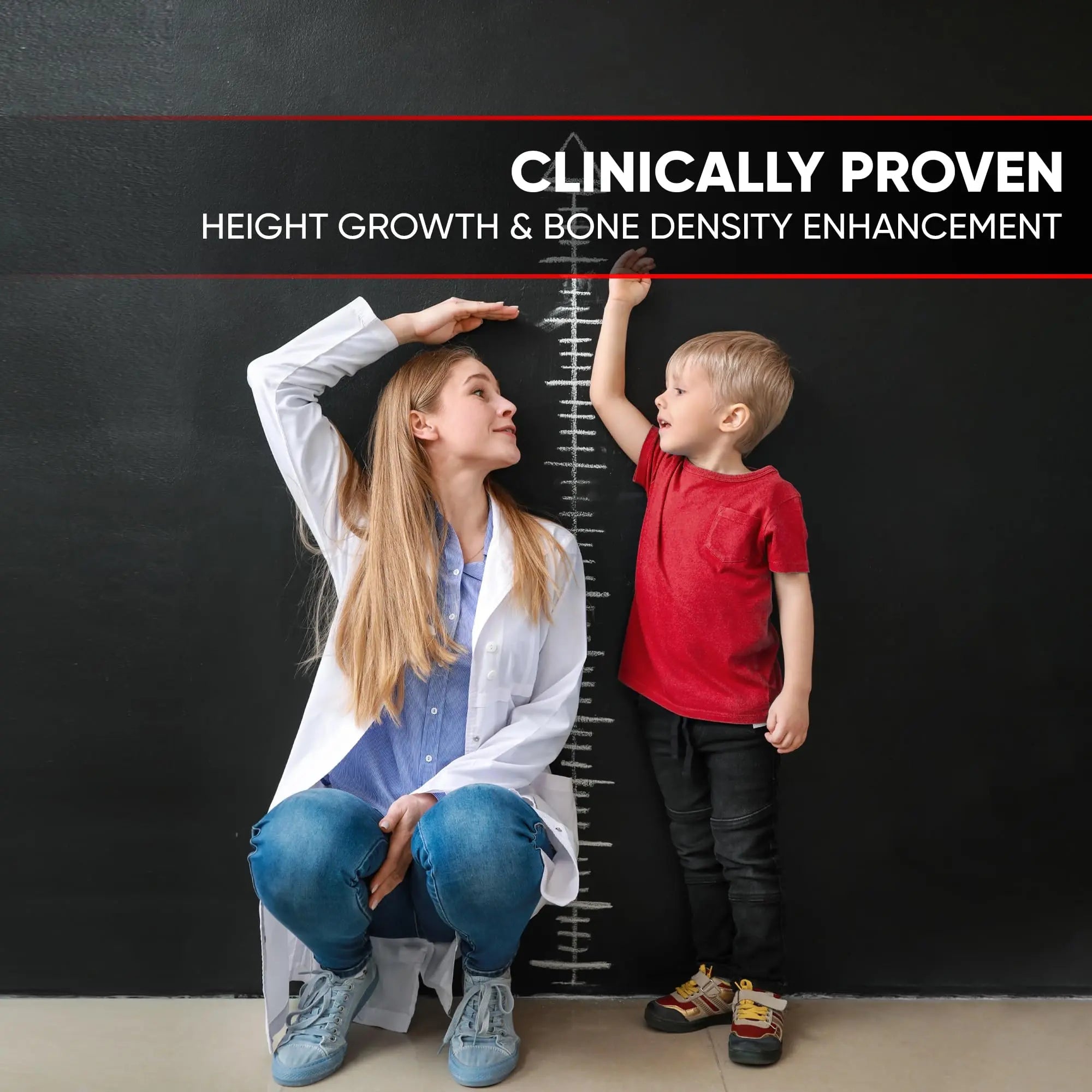 BIOTEQUELAB Height Growth Increase Gummies Vitamins, Grow Tall Supplement, Calcium, Magnesium, Zinc, Ashwagandha, BTQ BIOTEQUE LAB Au supplements