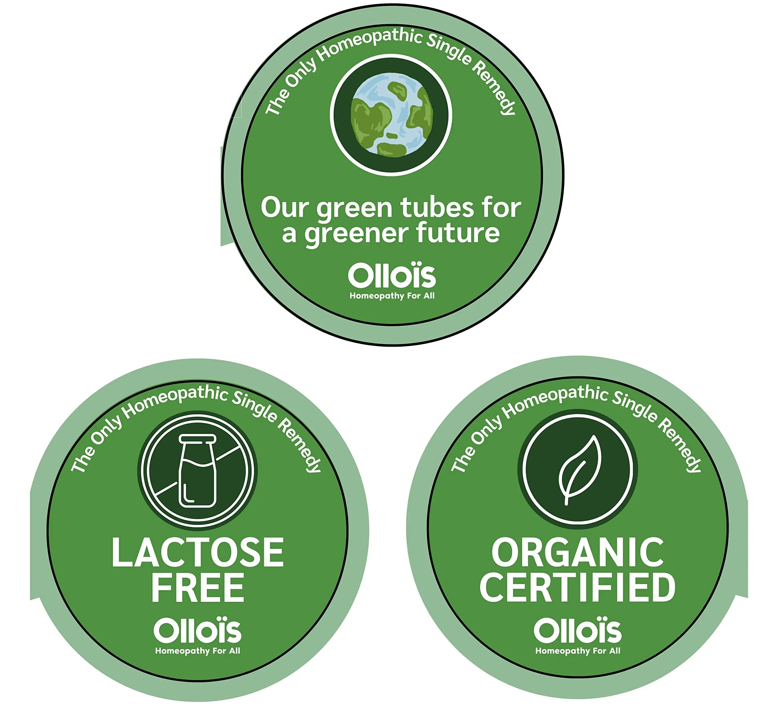 OLLOIS Natrum Muriaticum 6X, Cell Salt #9, Lactose-Free, Organic & Vegan, Kosher Certified OLLOÏS Au supplements