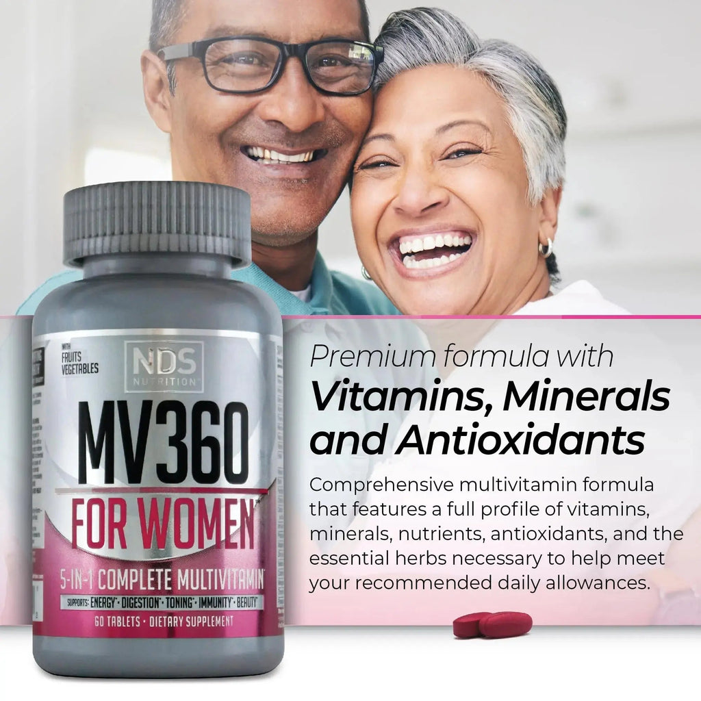 FitLife Brands Women's Nutrition MV360, 5-in-1 Complete Multivitamin with Essential Vitamins for Energy, Digestion, Toning, Immune Support FitLife Brands Au supplements