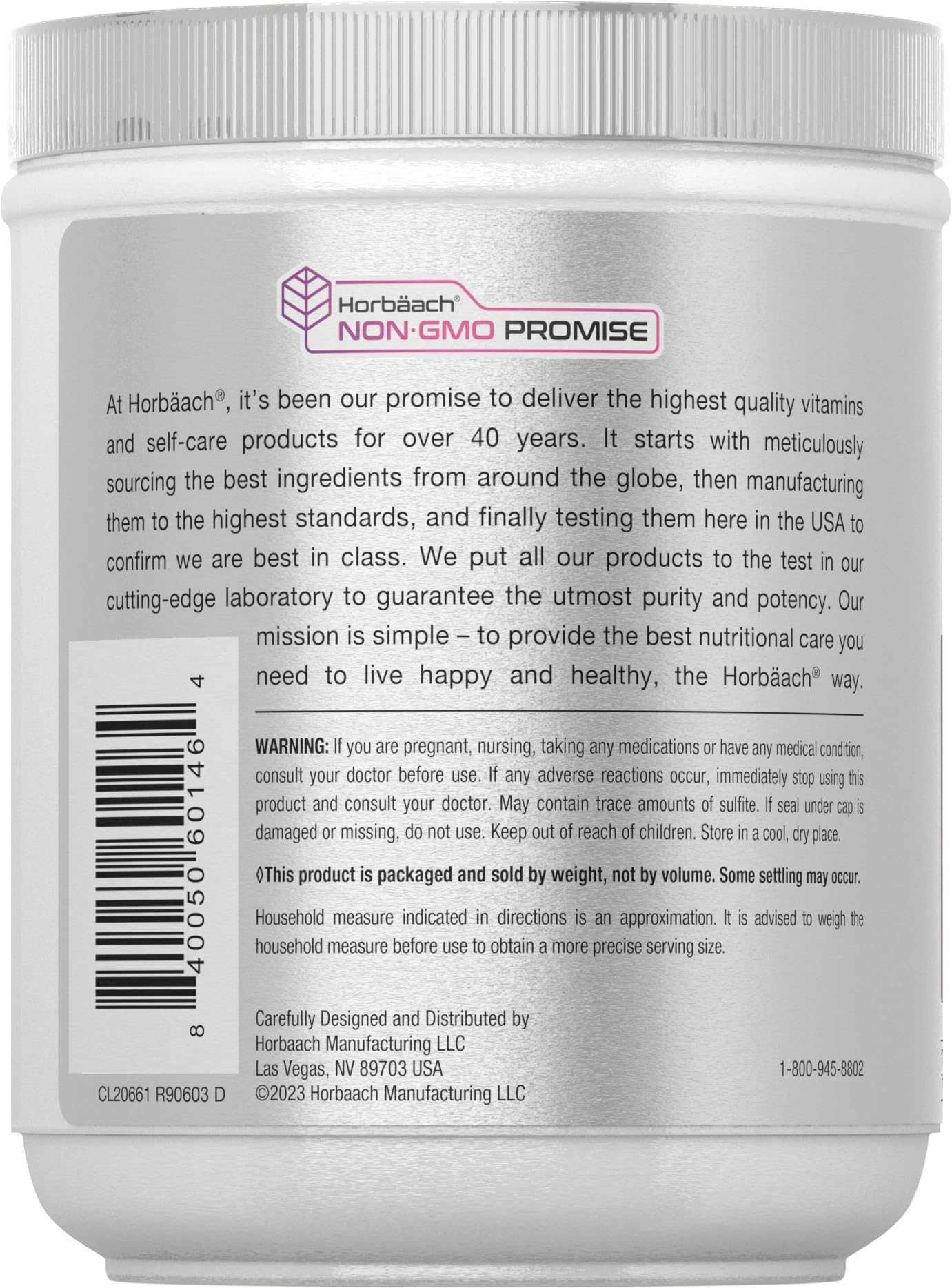 Horbäach Skin Rejuvenator with Verisol 10.58 oz | Bioactive Collagen Peptide Powder | Types I and III | Non GMO, Gluten Free Supplement Horbäach Au supplements