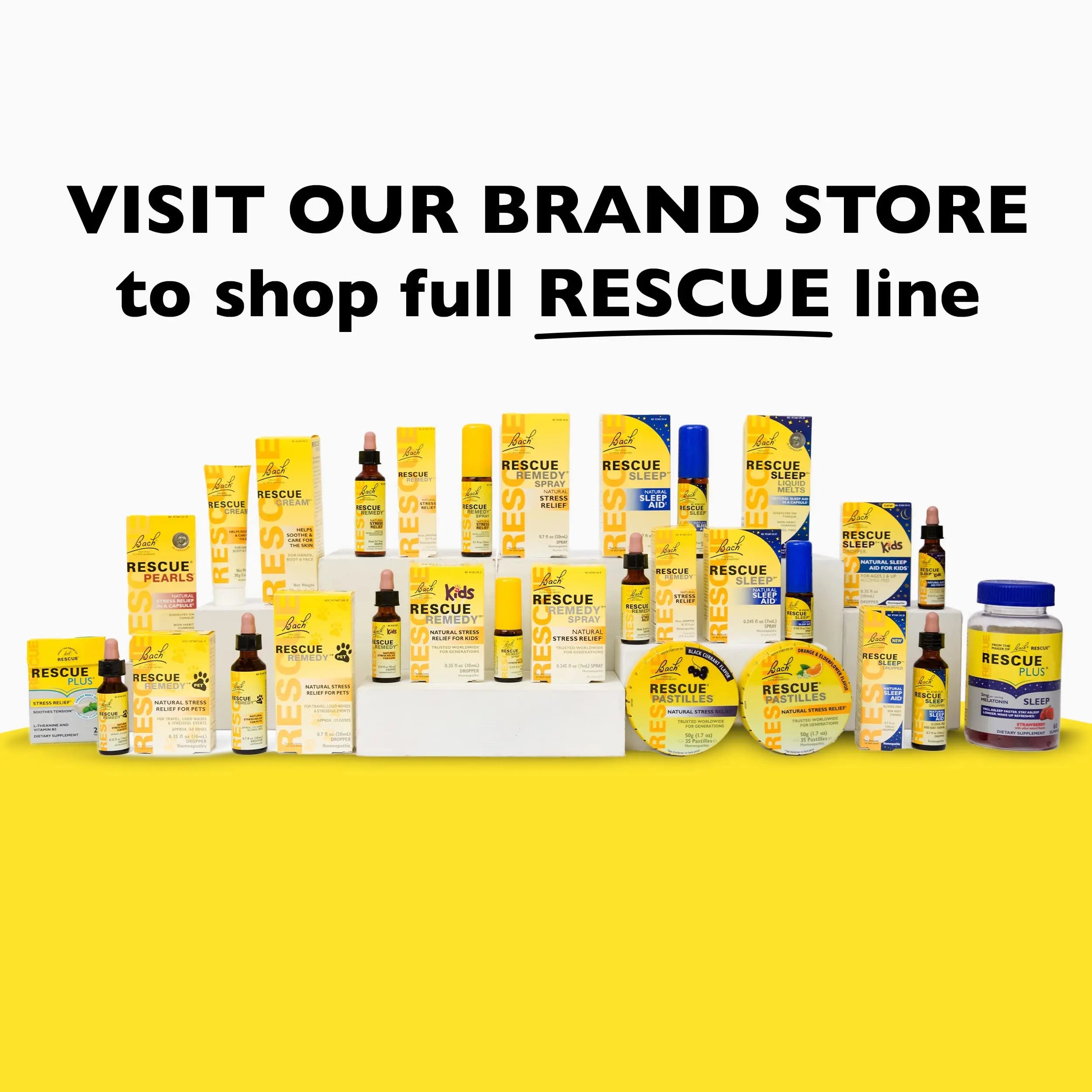 Bach RESCUE PASTILLES, Orange and Elderflower Flavor, Natural Stress RESCUE Au supplements