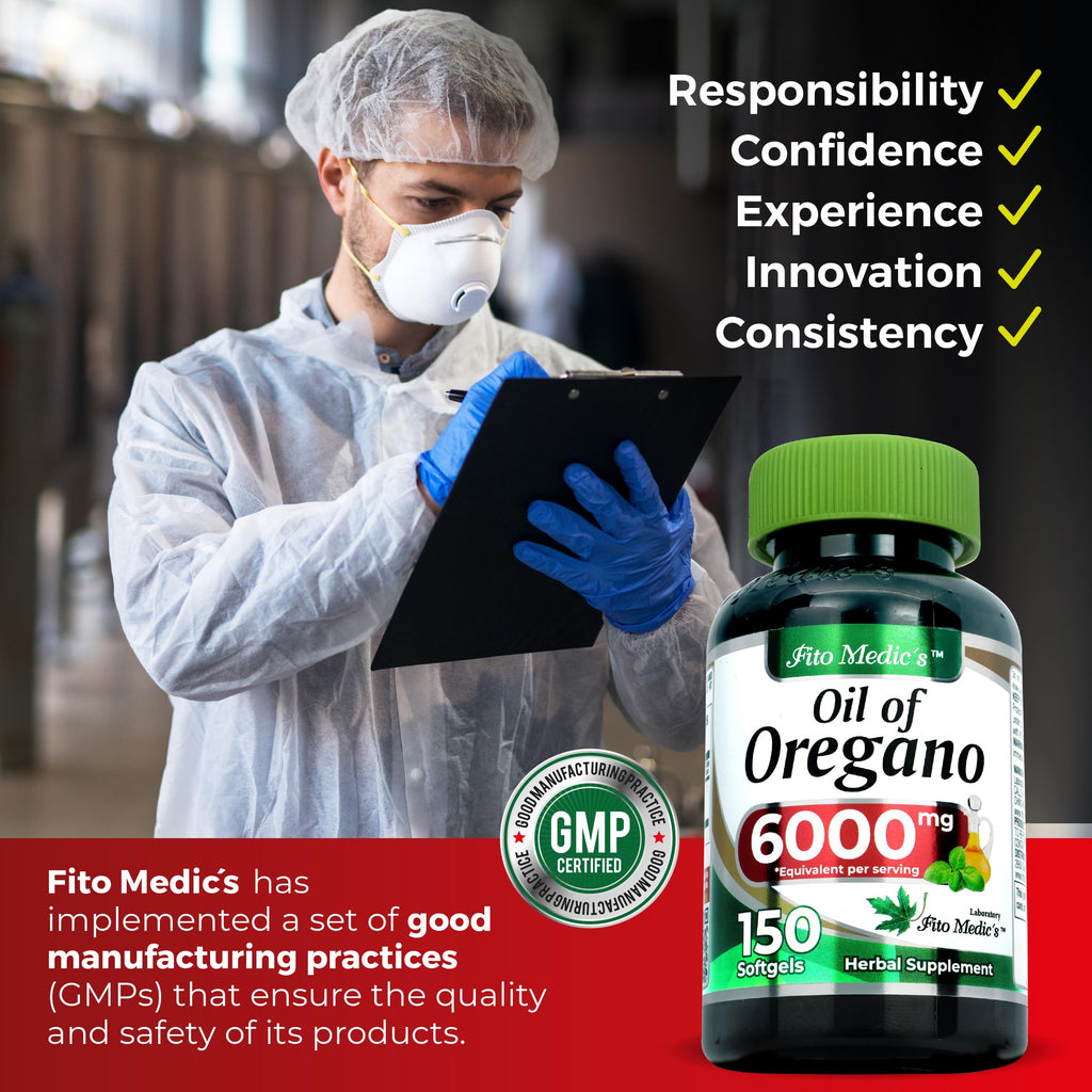 FITO MEDIC'S Lab | Oil of Oregano | 150 softgels | Oregano Oil | Herbal Supplement.