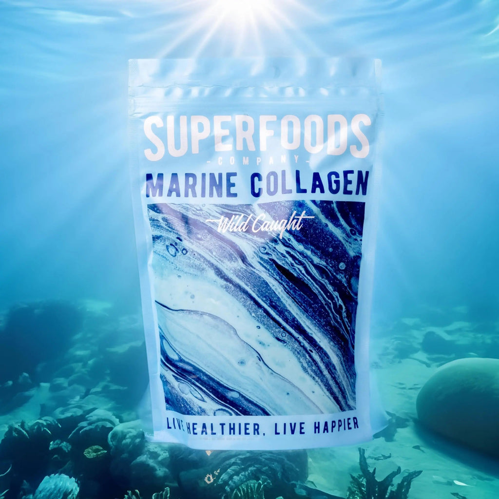 Superfoods Company - Hydrolysed Marine Collagen, Boosts Hair and Skin Health, Unflavoured Superfoods Company Au supplements