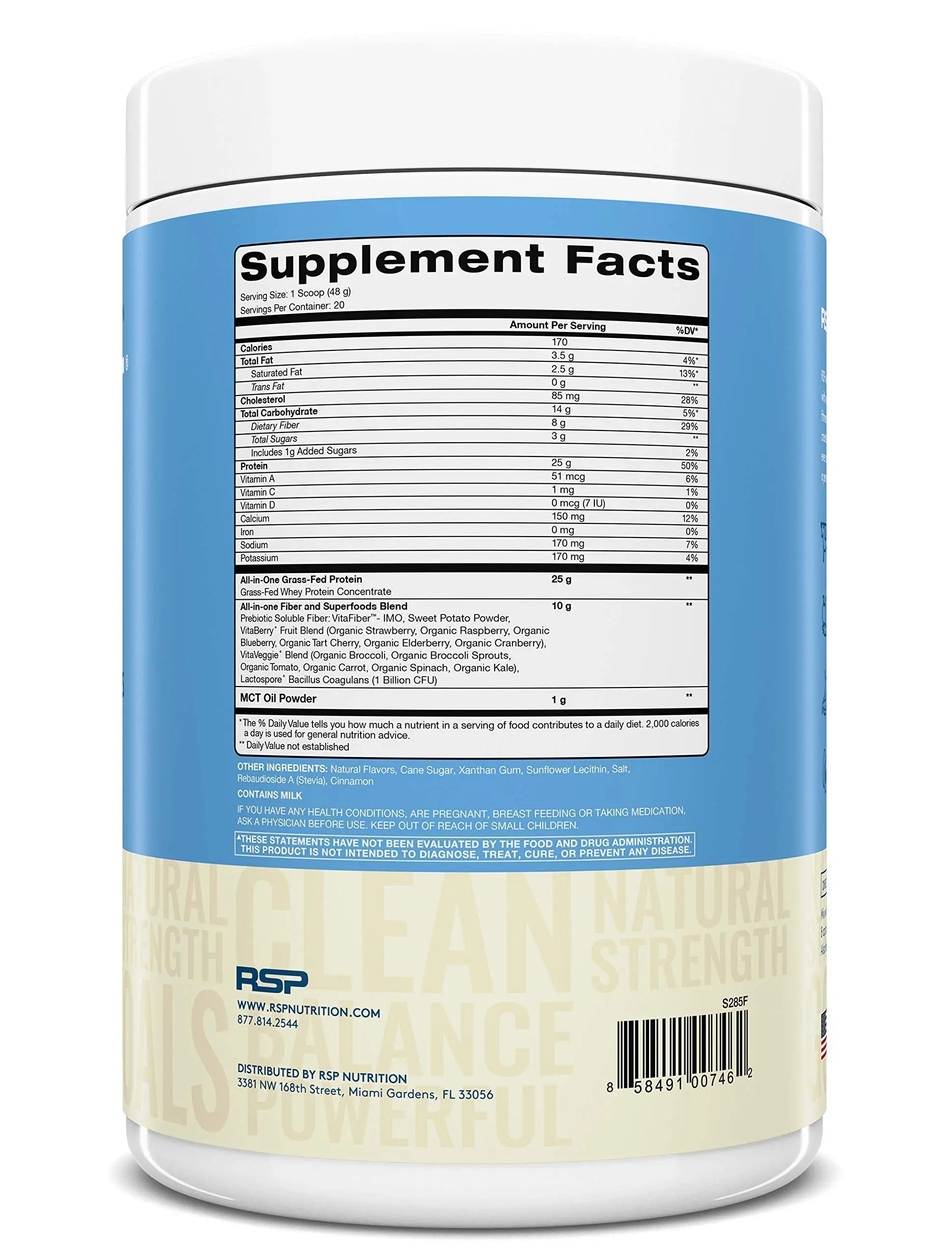 RSP NUTRITION AminoLean Pre Workout Energy (BlackBerry Pomegranate 30 Servings) RSP NUTRITION Au supplements