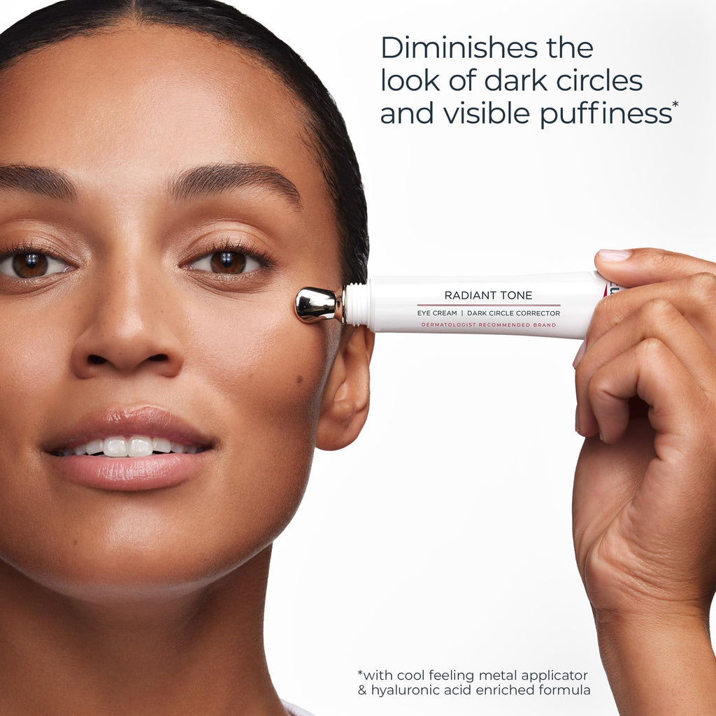 Eucerin Radiant Tone Eye Cream Dark Circle Corrector, Eye Brightening Cream with Thiamidol and Hyaluronic Acid