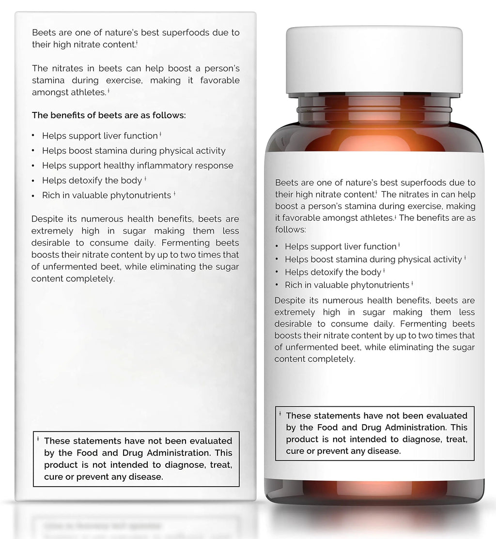 Think Remedy Aged Beet Root Capsules - Beet Pills for Stamina - Organic Beet Root Powder Think Remedy Au supplements