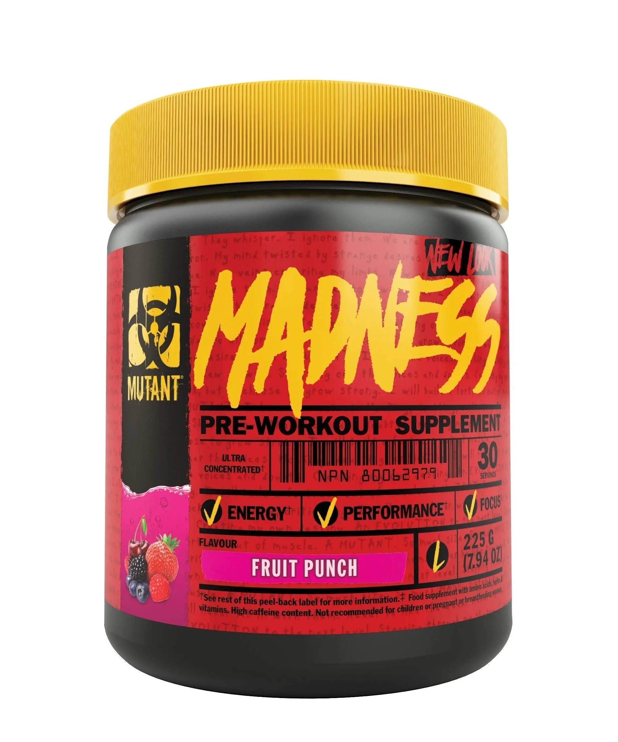 Mutant Madness - Redefines The Pre-Workout Experience and Takes it to a Whole New Mutant Au supplements