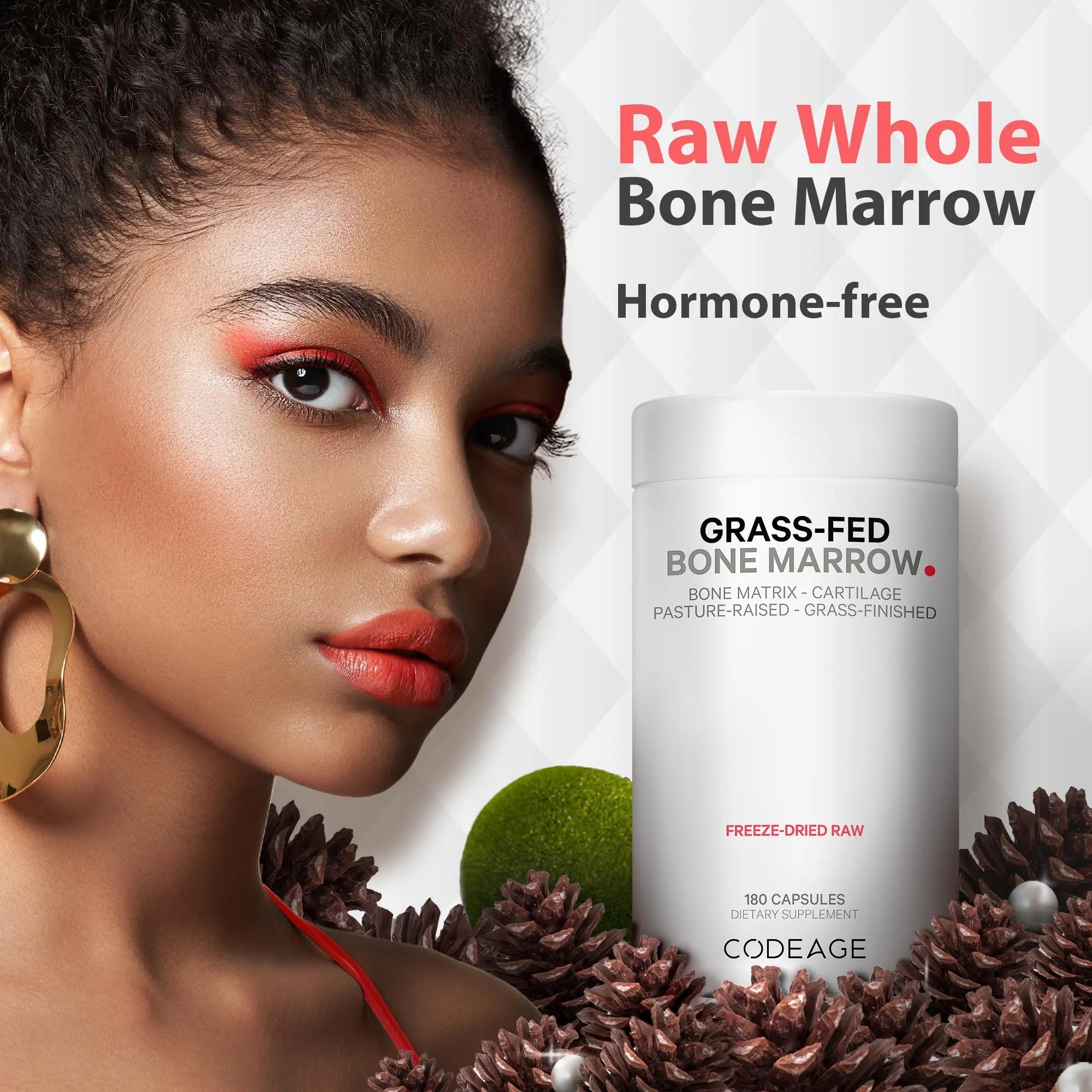 Codeage Grass Fed Bone Marrow, Full Spectrum Whole Bone Extract Codeage Au supplements