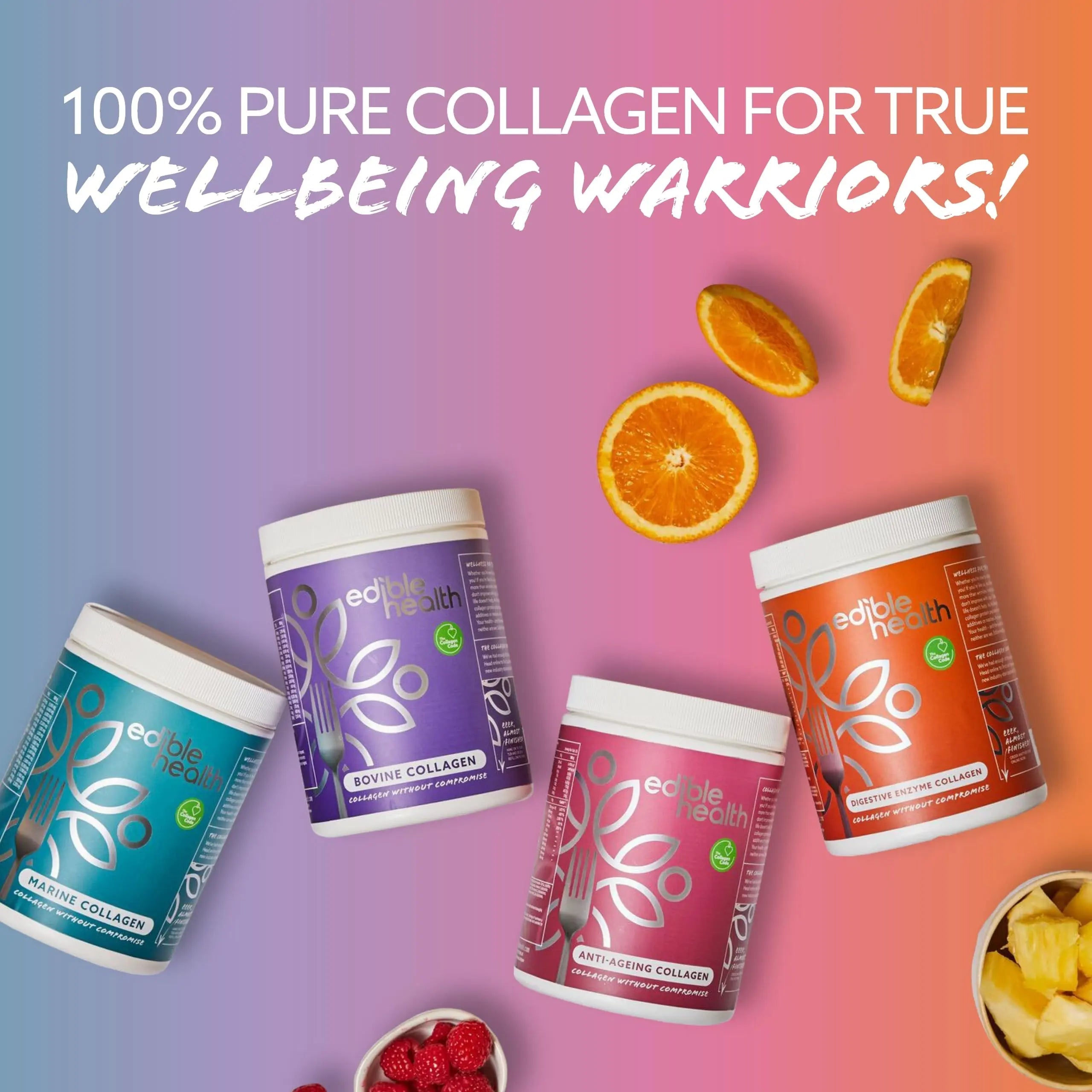High Protein Edible Health Anti-Ageing Protein Powder, Regenerative Collagen Supplements Edible Health Au supplements