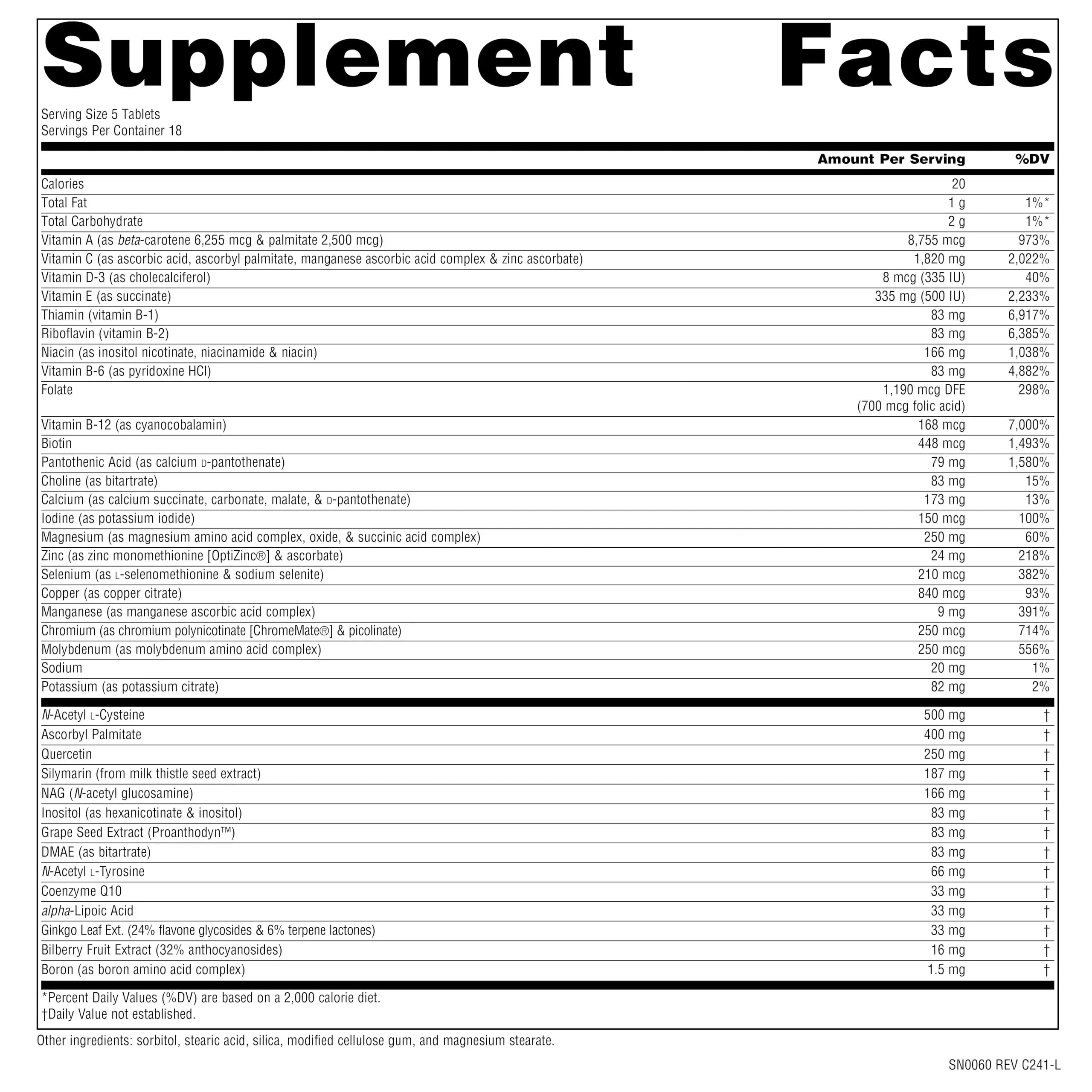 Source Naturals Elan Vital Multiple, for Multiple Body System Support* - 90 Tablets Source Naturals Au supplements