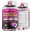 Multivitamin for Women 50 Plus Gummies, Vegan Omega 3, Methylfolate, Calcium, D3 K2, CoQ10, Daily Vitamin A C E, Methylated B12, Biotin, B Complex Nextdia Au supplements