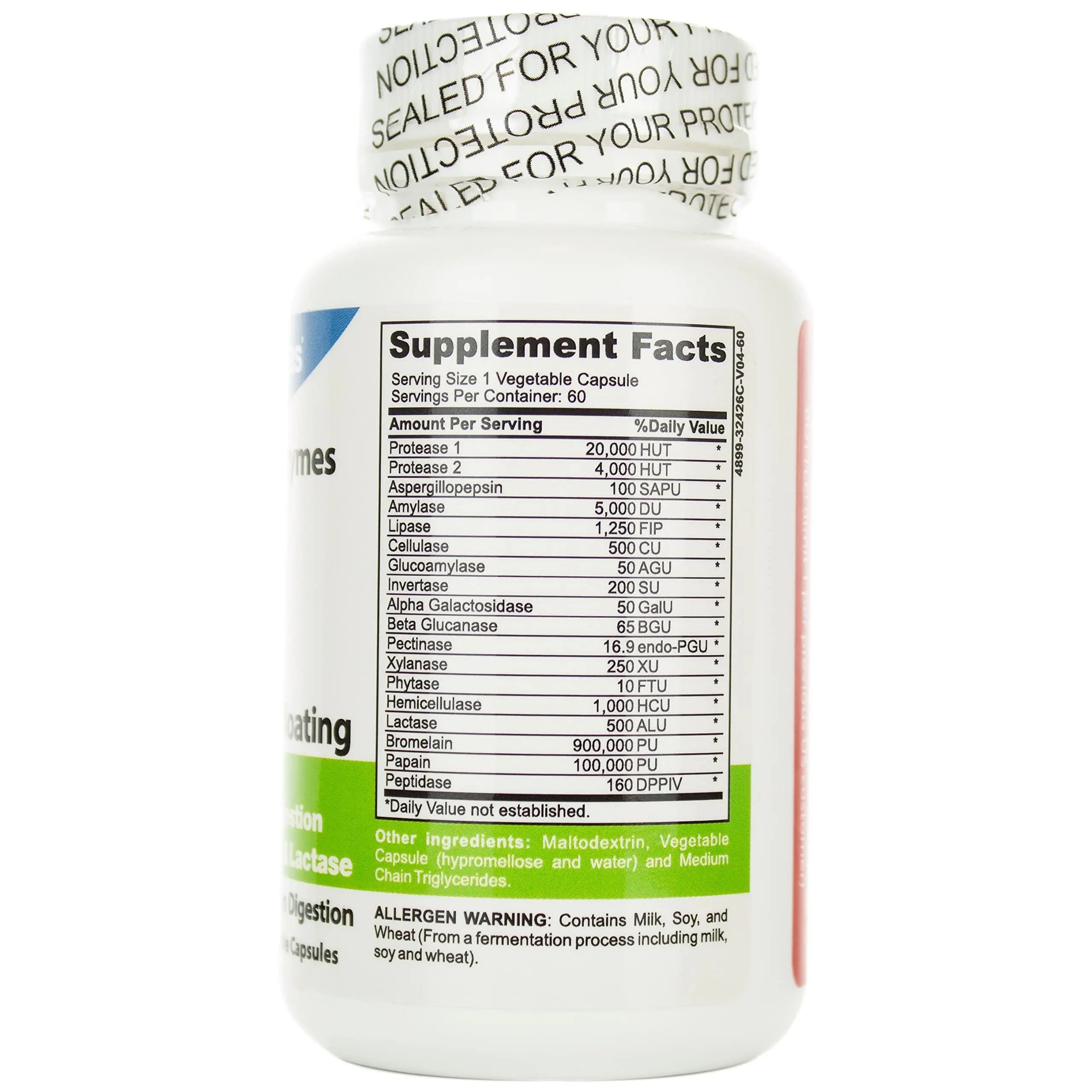 DrFormulas Digestive Enzymes for Bloating Relief, Gas, Lactose Intolerance DrFormulas Au supplements