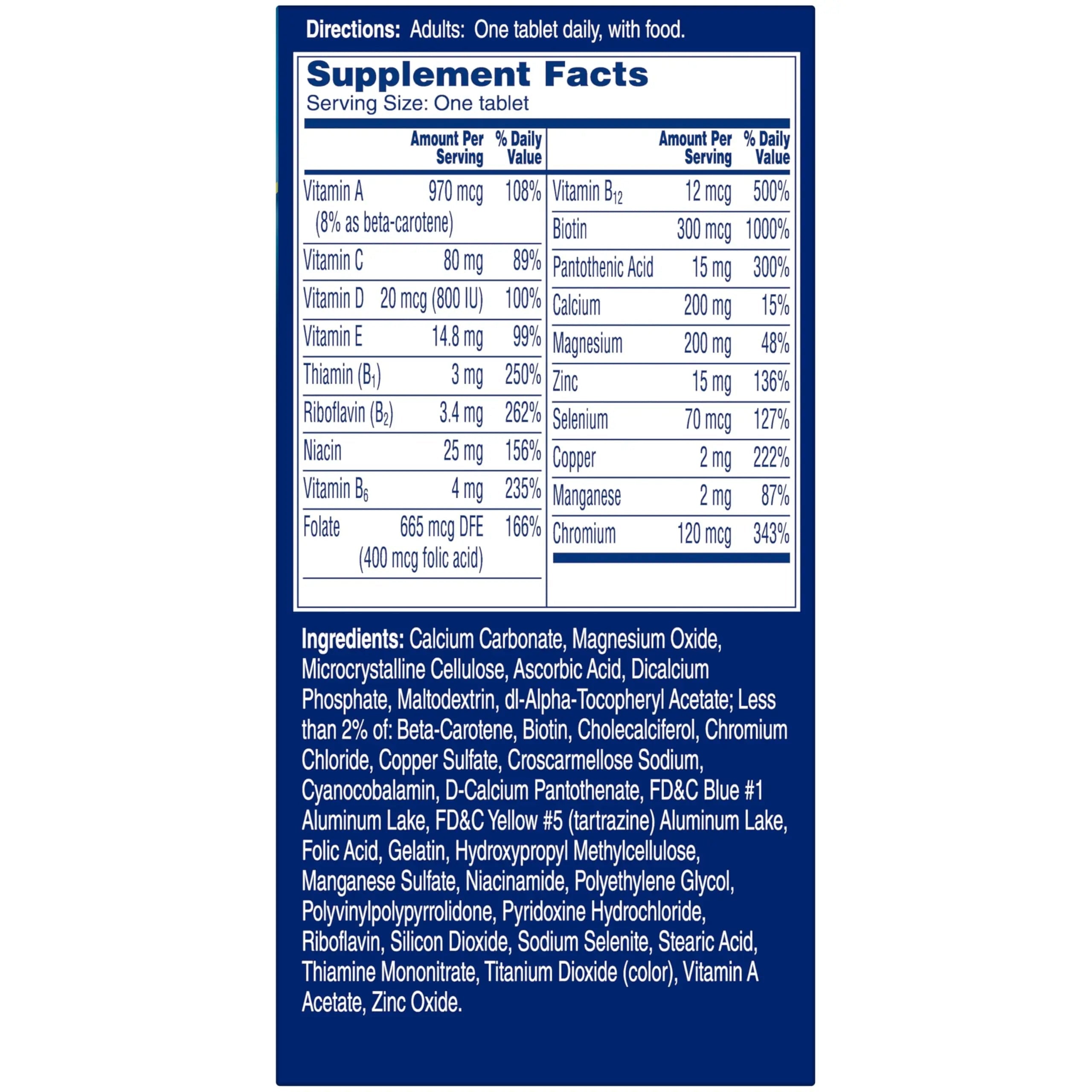 One A Day Men’s Pro Edge Multivitamin, Supplement with Vitamin A,C,D, E and Zinc for Immune Health Support and Magnesium for Healthy Muscle Function, 50 Count ONE A DAY Au supplements