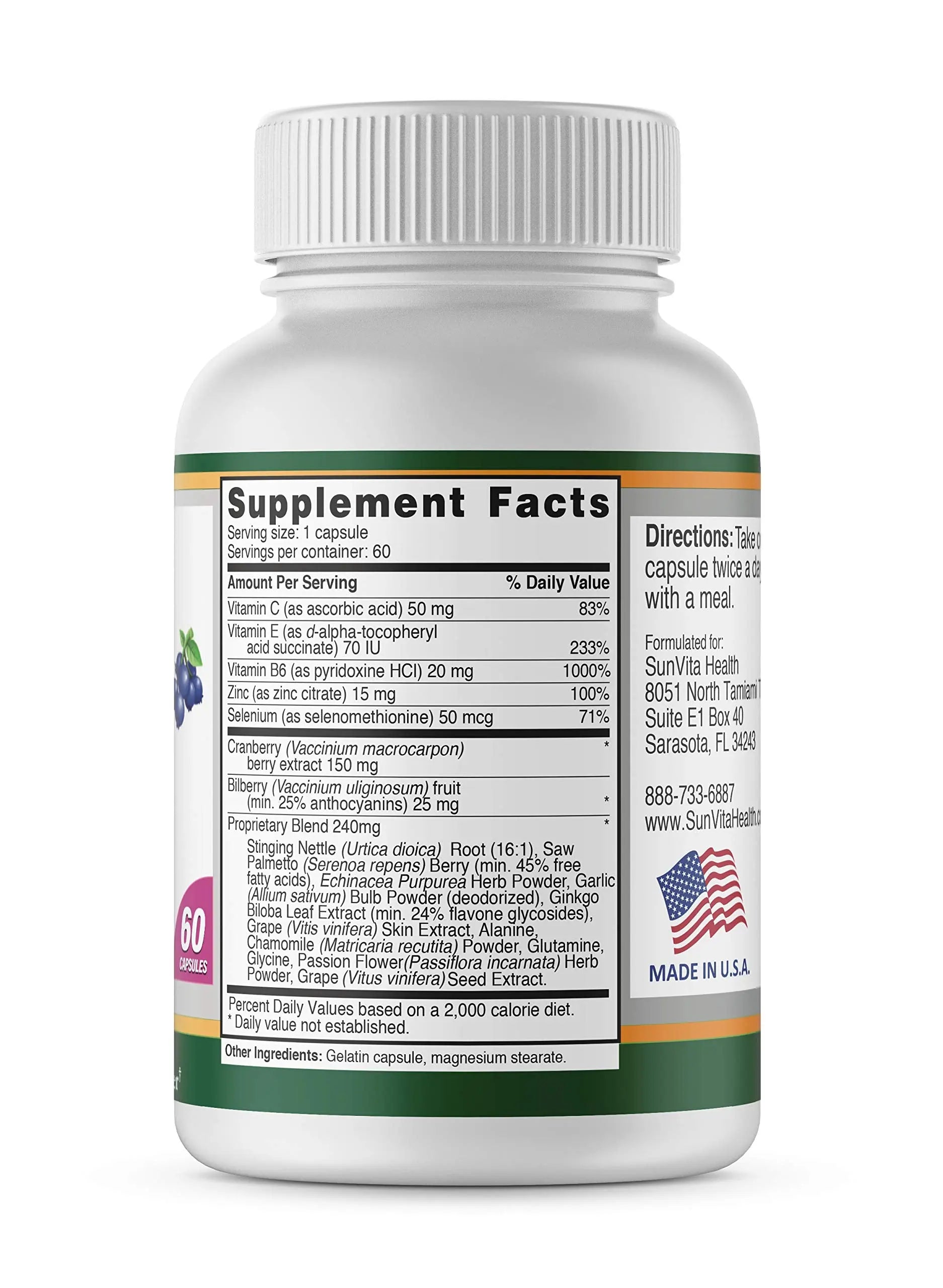 SunVita Health - Bladder Balance® - Bladder Control for Women • Bladder Issues Such as Urinary Frequency, Urgency and Urinary Tract Issues! SunVita Health Au supplements
