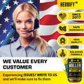 HERBIFY Mullein Drops - Lung Cleanse - Leaf Extract - Powerful Mullein for Immune Support,Detox & Respiratory Support - Made in USA