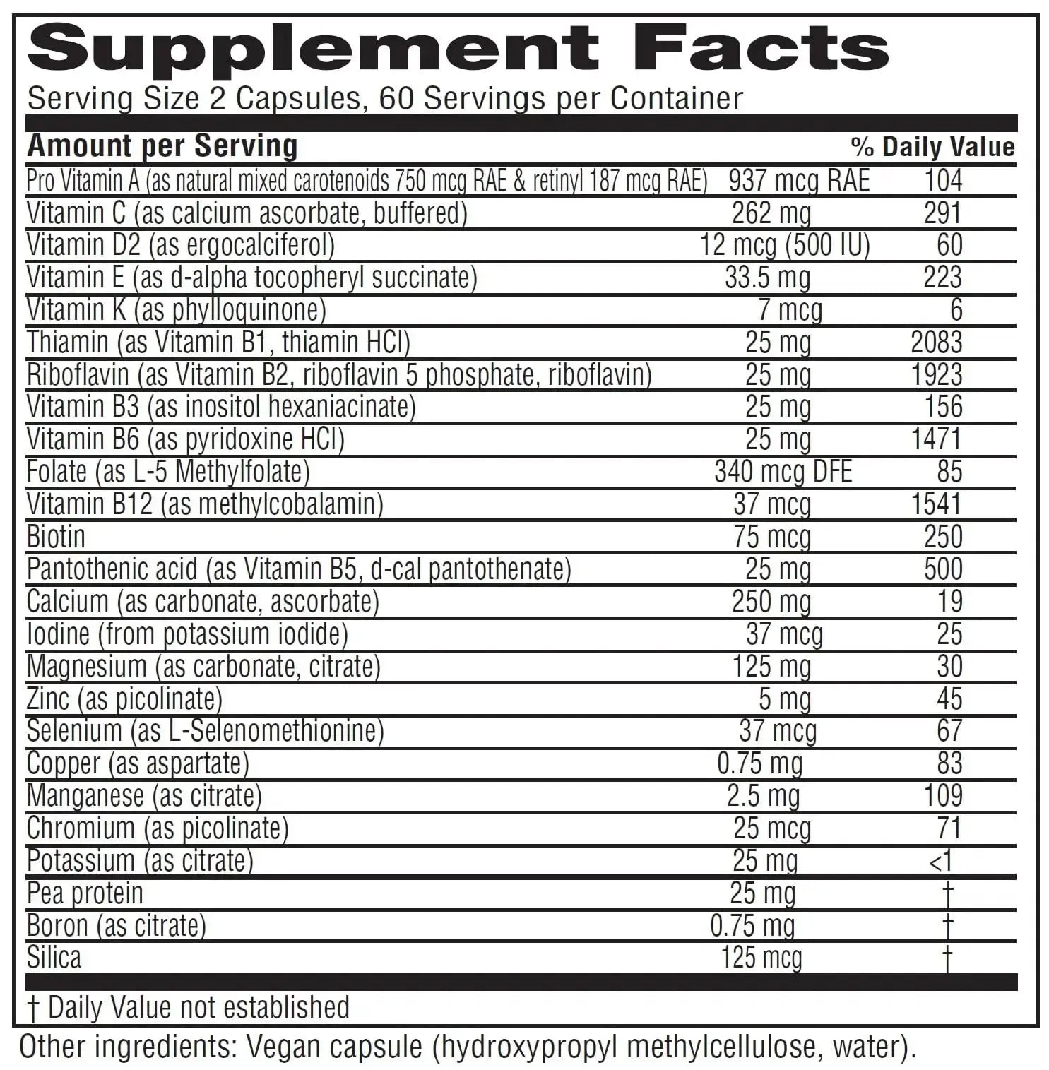 Vitanica Vegan Symmetry - Daily Multivitamin for Vegans - Heart, Bone & Immune System Health Support with Vitamin B12, Zinc, Calcium Vitanica Au supplements