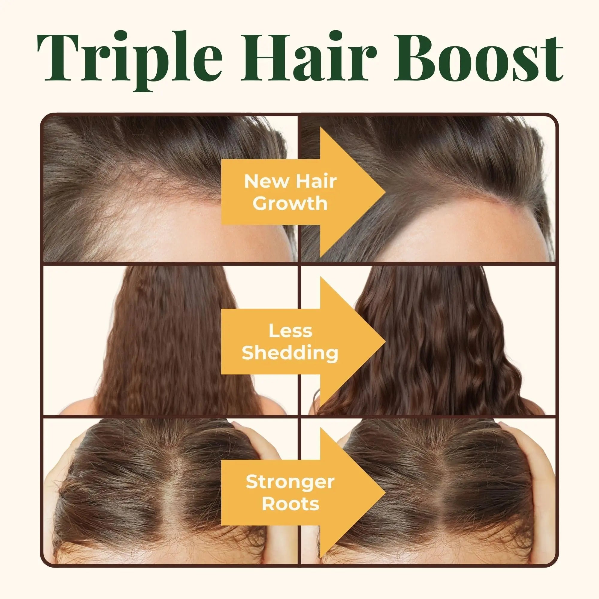 Heebin's Royal Hair, Brows & Lashes, Hair Growth Vitamins with Biotin 4000 mcg, Collagen Heebin's Au supplements