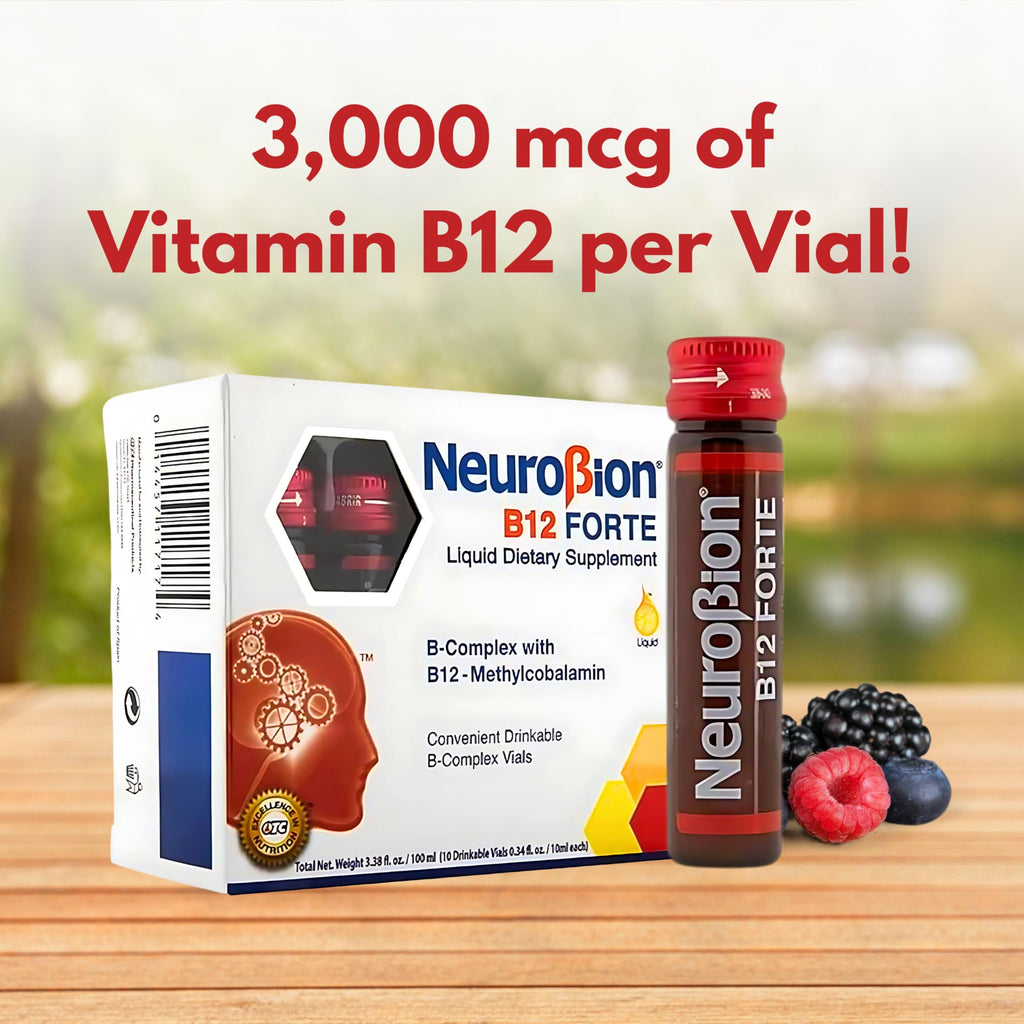 Neurobion B12 Forte 10 Vials x 10 ml (packaging may vary)