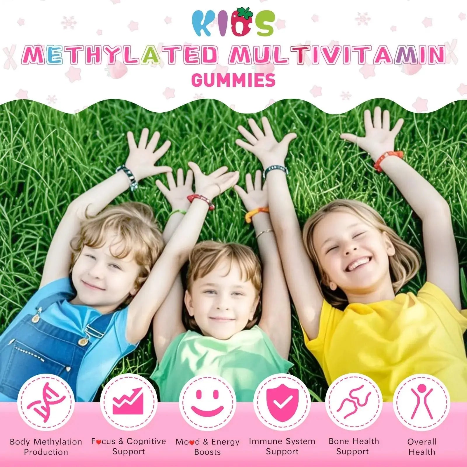 Elysx Kids Methylated Multivitamin Chewable & Liposomal Magnesium Glycinate 400mg Gummies, Immune & Brain, Muscle & Relax Elysx Au supplements