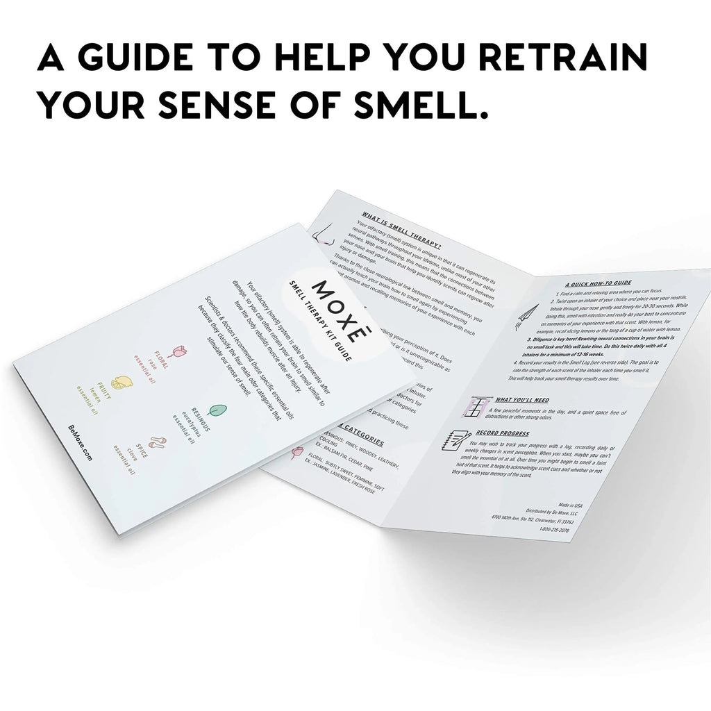 MOXĒ Smell Training Kit, Made in USA, 4 Essential Oils, Olfactory Regeneration, Helps Restore Sense MOXE Au supplements