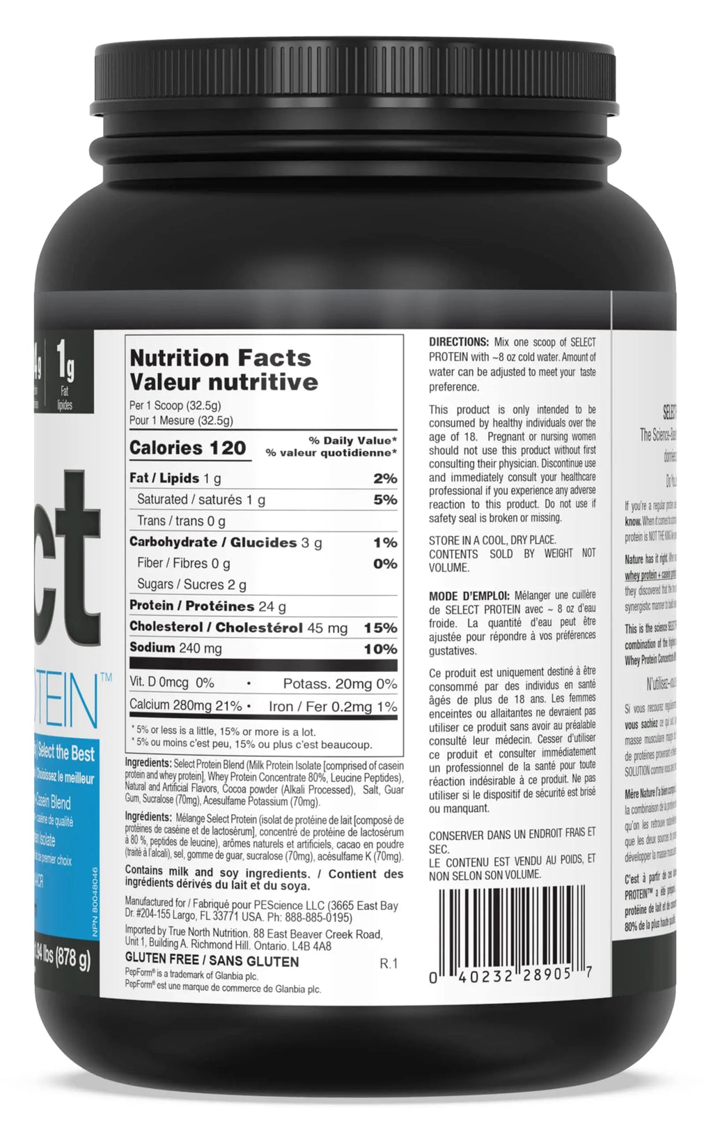 Select Protein Chocolate Mint Cookie 27 PEScience Au supplements