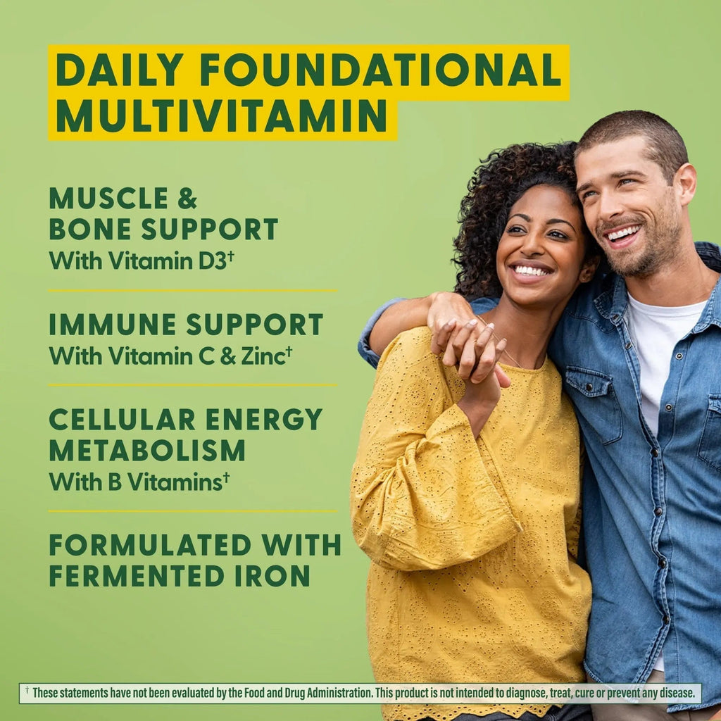 MegaFood One Daily Multivitamin for Women and Men, Immune Support Supplement with Real Food, Vitamin C & Vitamin B, Bone Health MegaFood Au supplements