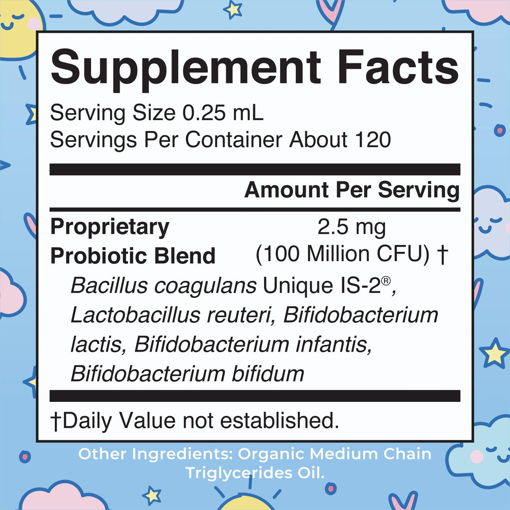 MaryRuth Organics USDA Organic Infant Liquid Probiotic Drops | Baby Essentials | Probiotics for Infants | Baby Probiotic Drops