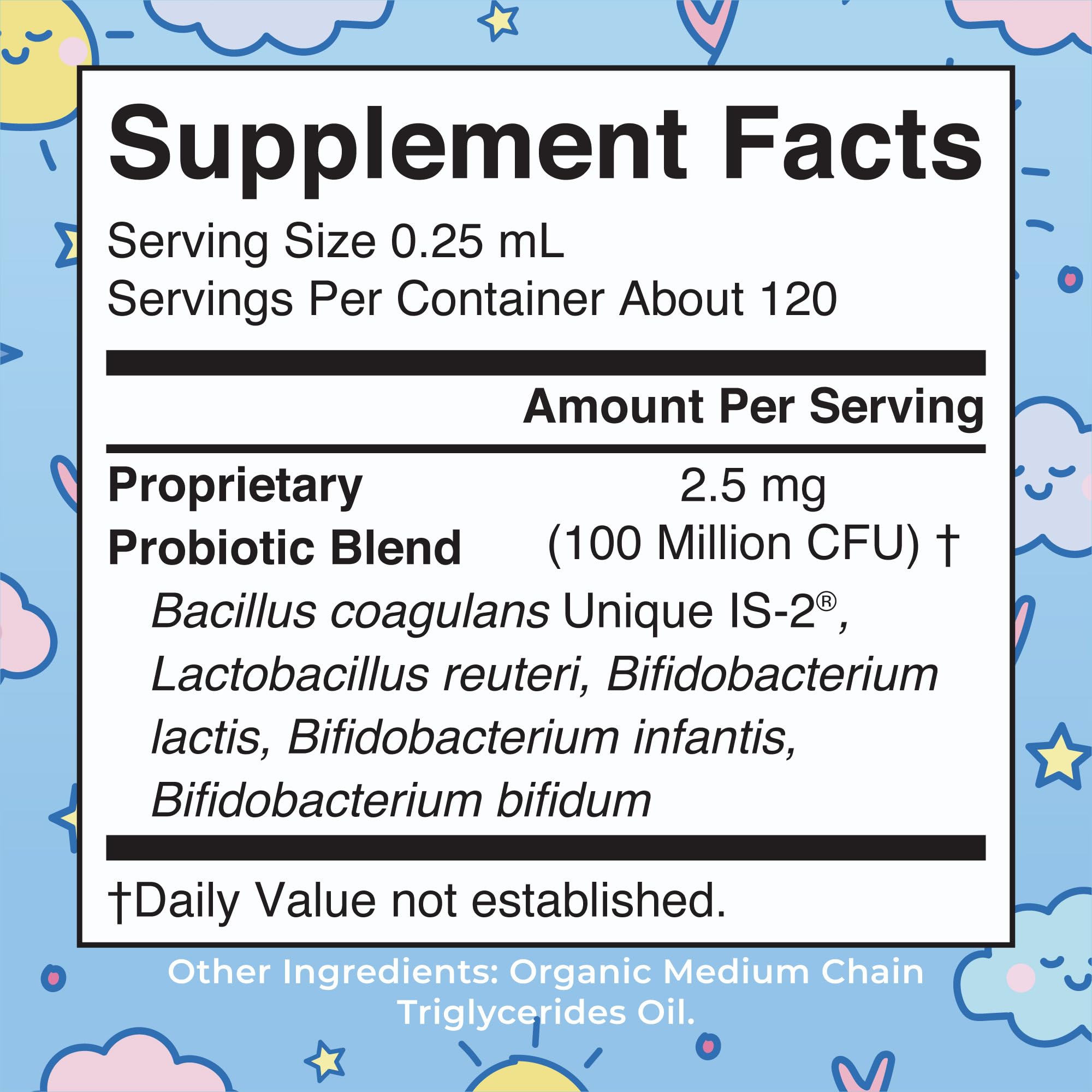 MaryRuth Organics USDA Organic Infant Liquid Probiotic Drops | Baby Essentials | Probiotics for Infants | Baby Probiotic Drops