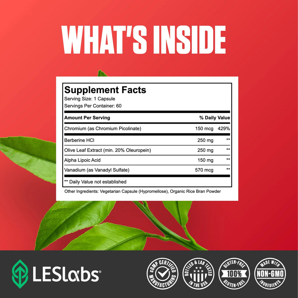 LES Labs Insulin Health – Metabolic Health and Support, Lipid & Carbohydrate Metabolism LES Labs Au supplements