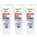 (3 Pack) Globe Ultra Strength Greaseless Muscle Rub Cream (3 oz). Compare to The Active Ingredients of Greaseless Bengay, 10% Menthol & 15% Methyl Salicylate (3 Pack) Globe Au supplements