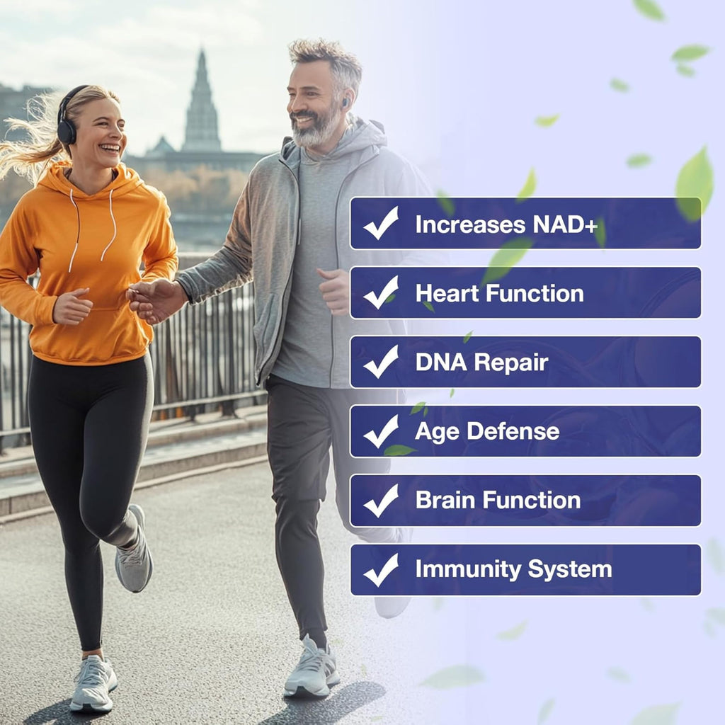Mila Miamor NAD+ for Cellular Energy & Anti-Aging Supplement| Boost Focus, Vitality & Mitochondrial Function | Supports DNA Repair, Brain Health & Endurance | Non-GMO, Gluten-Free | 60 Capsules Mila Miamor Au supplements