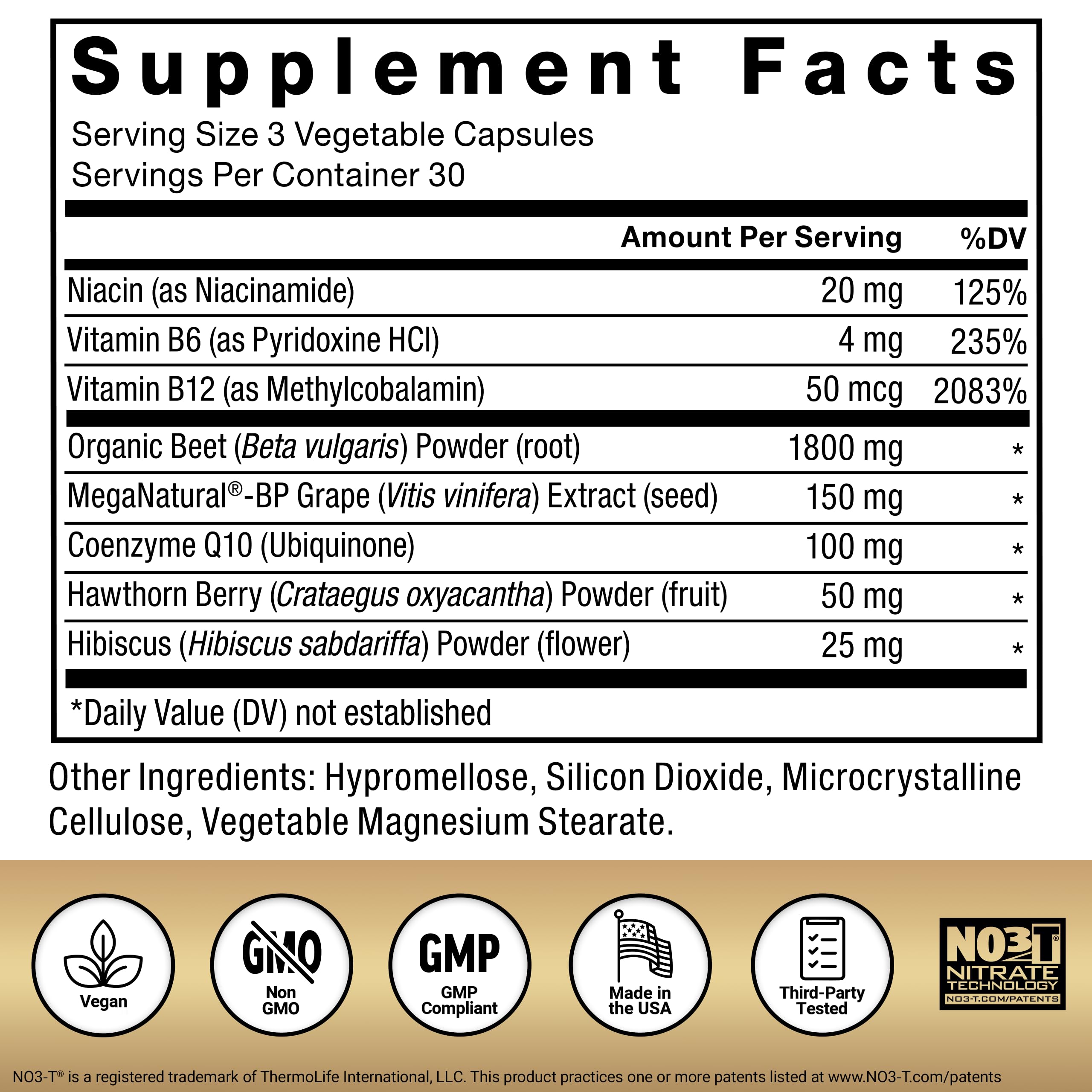 Force Factor Total Beets Ultimate Heart Health, Beet Root Capsules for Blood Pressure Support, CoQ10, Organic Beet Root Powder, Hawthorn Berry