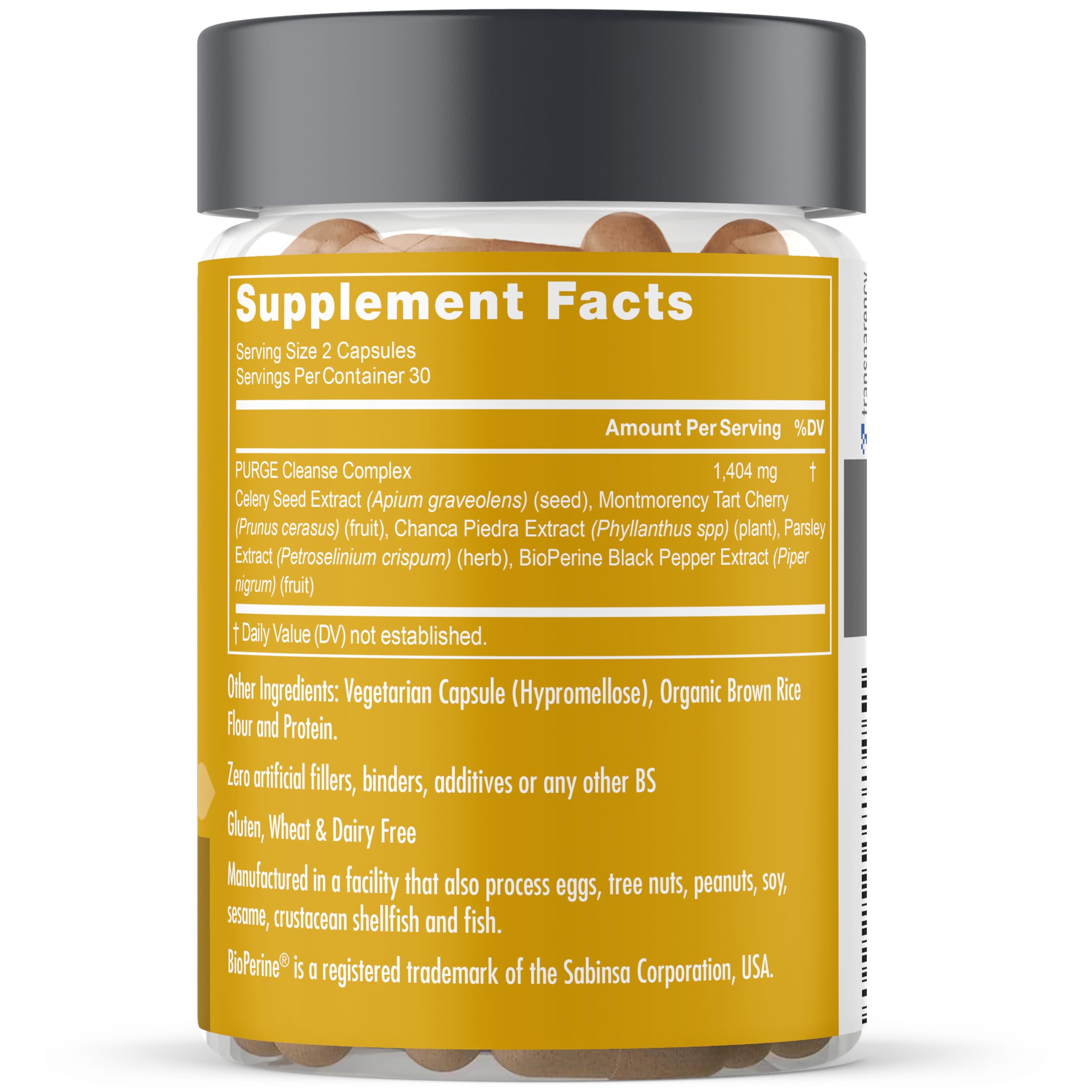 Eu Natural Purge Uric Acid Flush - Eat & Drink What You Want - Uric Acid Support for Joints & Mobility with Celery Seed