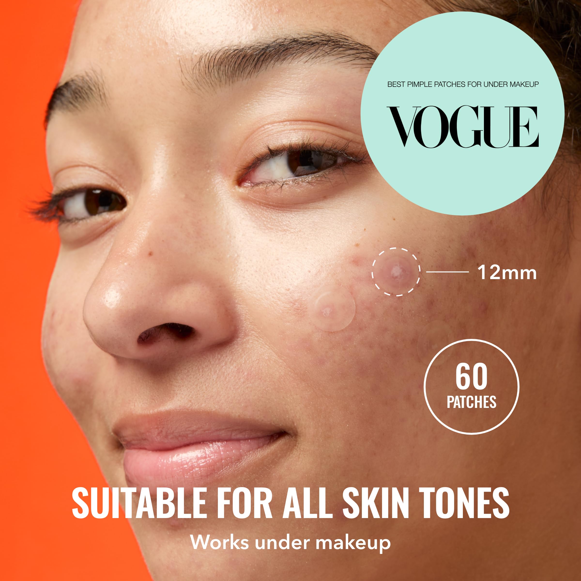 Good Molecules Pimple Patches for Face, 60 Pack – Ultra-Thin Hydrocolloid Acne & Zit Patches