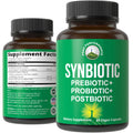 Synbiotic = Prebiotic + Probiotic + Postbiotic 3-in-1 Supplement with Clinically Tested Ingredients. Pre and Probiotics Plus Important Tributyrin Postbiotics for Gut. Vegan Capsules for Women + Men Peak Performance Au supplements