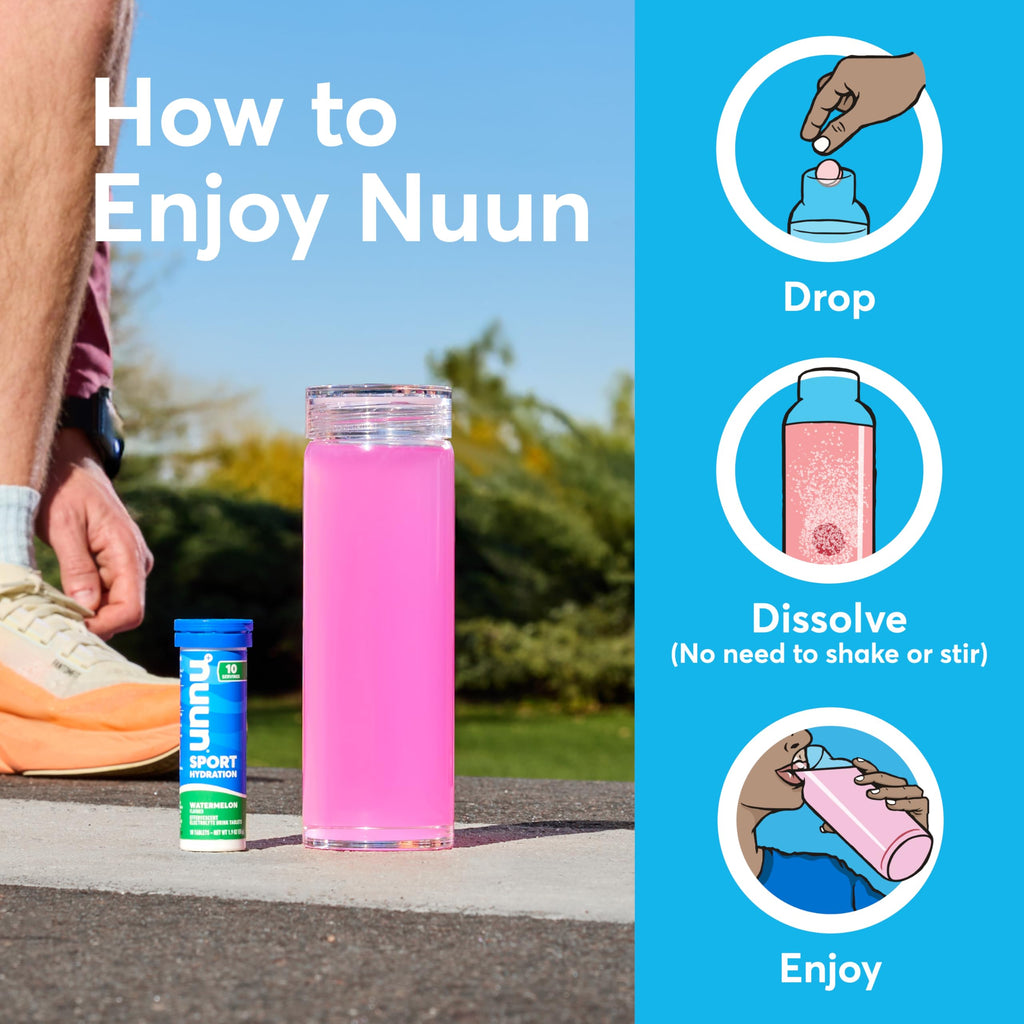 Nuun, Electrolyte Drink Tabs Energy Wild Berry, 8 Count, 1.9 Ounce