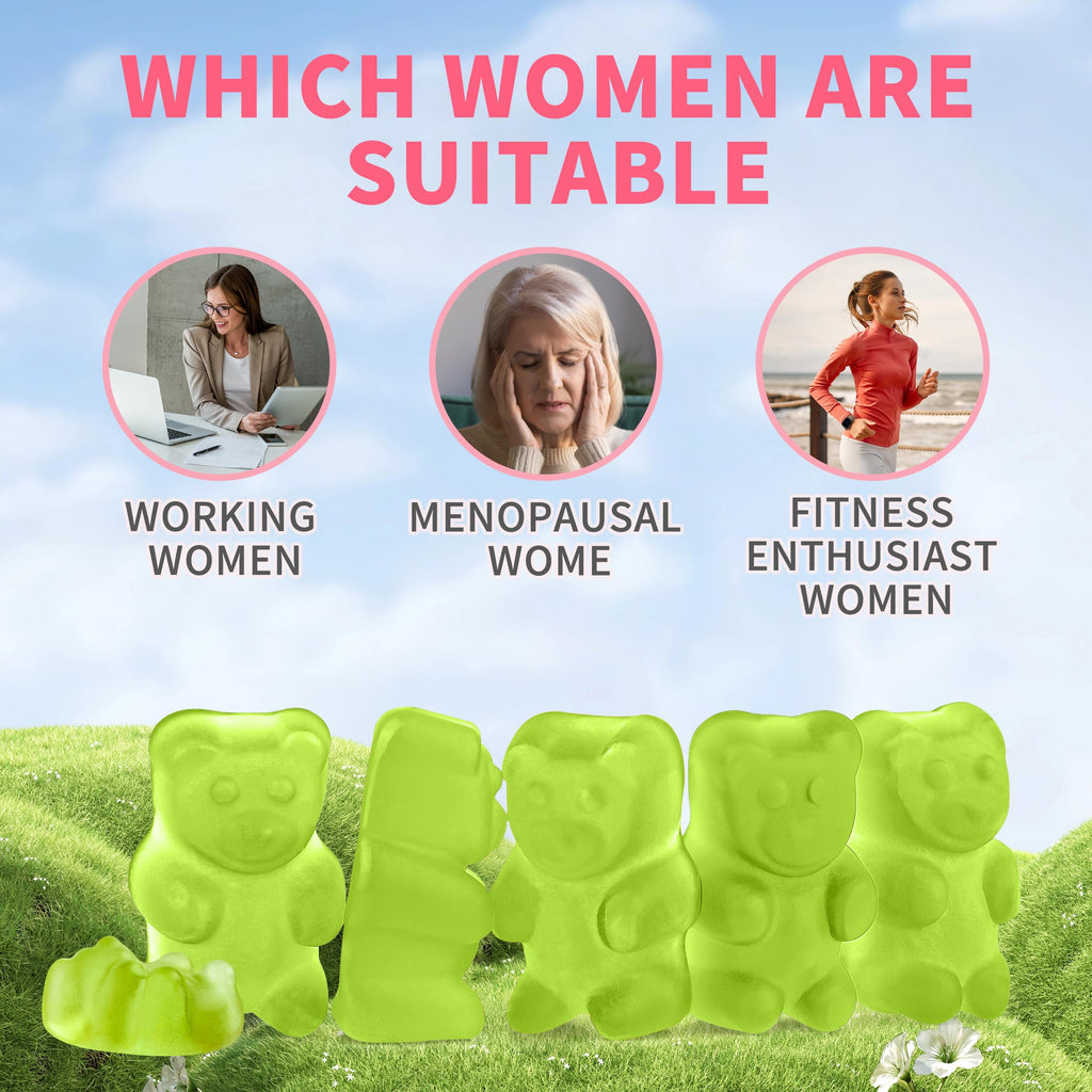 Cortisol Gummies for Women,Cortisol Manager with Ashwagandha,Magnesium,L-theanine,Phosphatidylserine,Rhodiola Rosea,Black Pepper for Mood Support,Adrenal Balance,Sleep,Vegan,Apple Flavor,60 Count Hudetex Au supplements