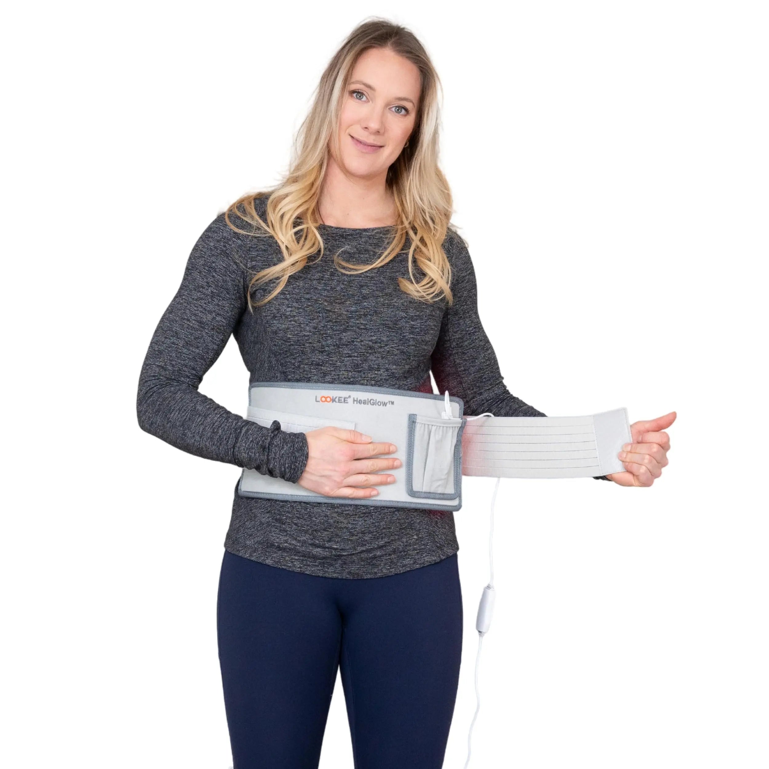 LOOKEE HealGlow Pro Medical Infrared & Red-Light Therapy Belt - LED Technology - 60W Powerful LOOKEE Au supplements