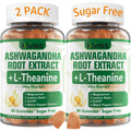 NEVISS Ashwagandha Gummies 2000mg, Feel Refreshed, Plus Proprietary Blend with L-Theanine, 5-HTP, Lemon Balm, Magnesium for Calm, Zzzs & Relaxation Support, 120 Count NEVISS Au supplements