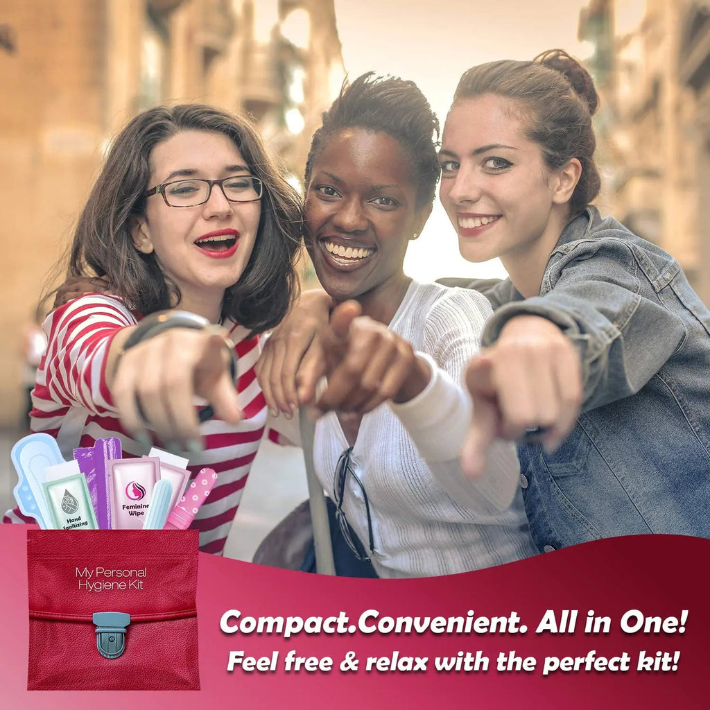 Menstrual Kit All-in-One | Convenience on The Go | Single Period Kit Pack for Travelling, Tweens pH Advantage Au supplements