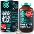 Digestive Enzymes for Women and Men with Probiotics and Prebiotics - Vegan Digestive Enzyme Blend - Bloating Support, Gut Health & Digestion Supplement with Artichoke Ginger Turmeric - 180 Capsules WILD FUEL Au supplements