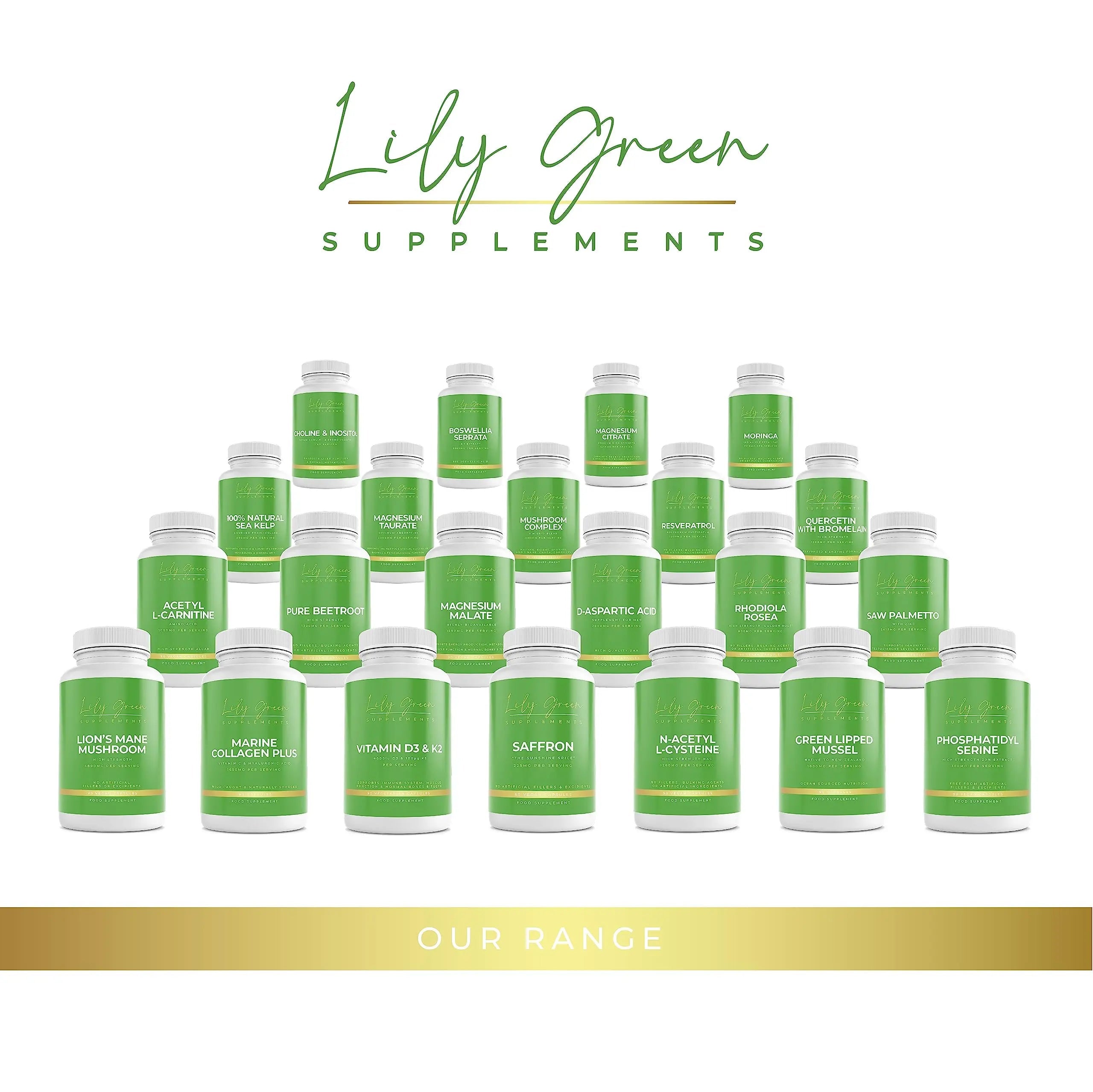 Lily Green | Marine Collagen with Hyaluronic Acid & Vitamin C - 1650mg per Serving Lily Green Supplements Au supplements
